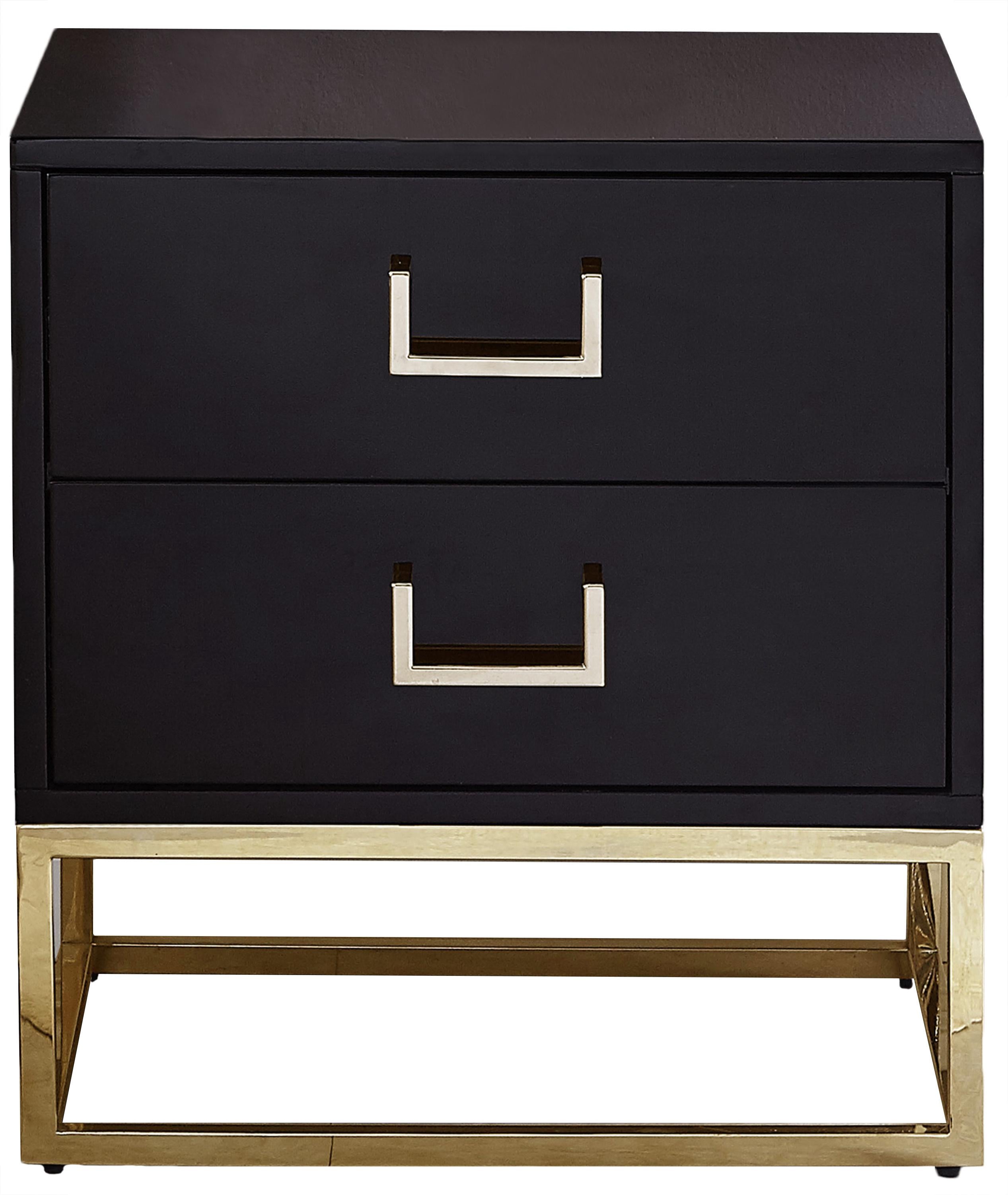 Nova Black Side Table - Luxury Home Furniture (MI)