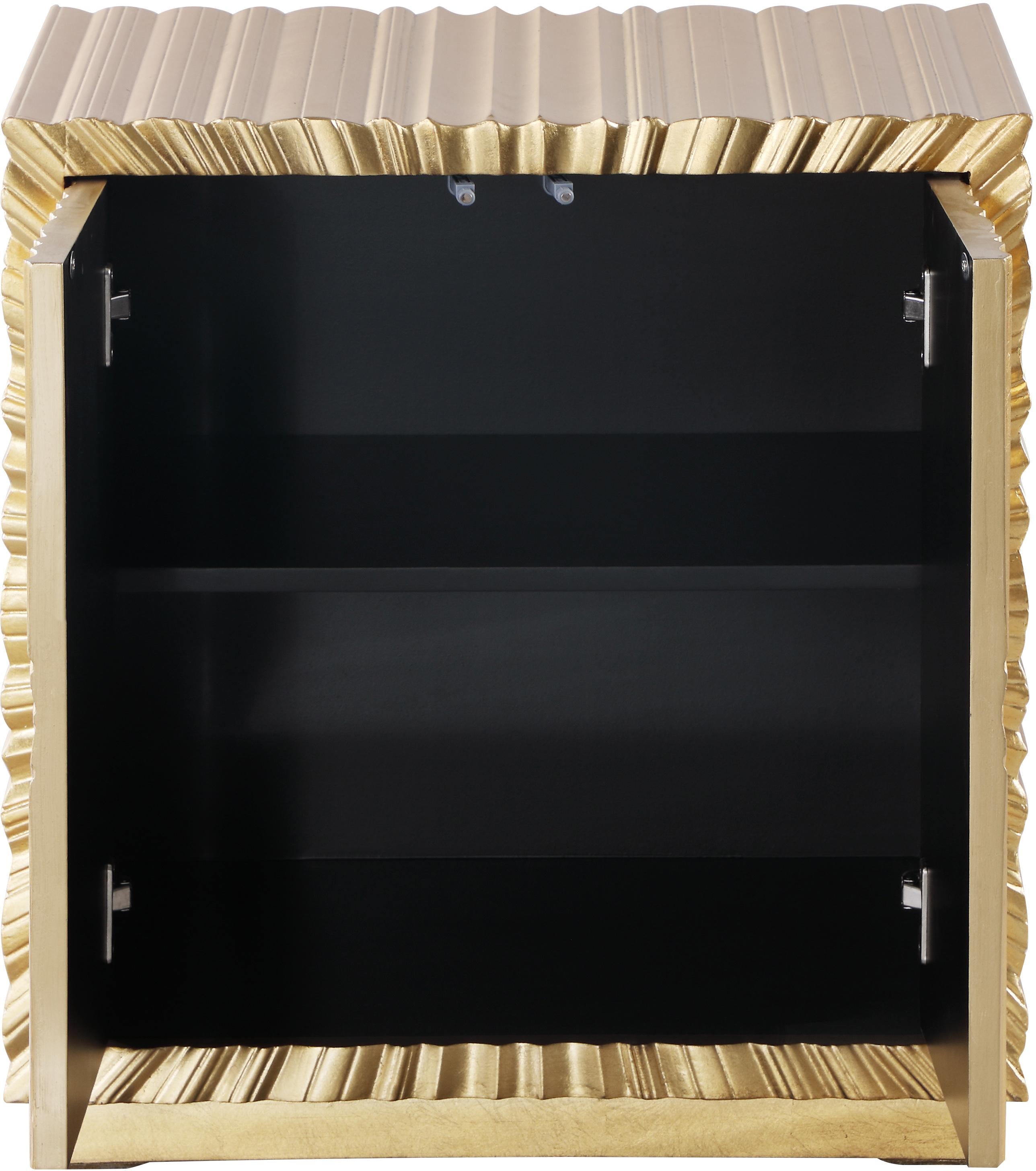 Golda Gold Side Table - Luxury Home Furniture (MI)