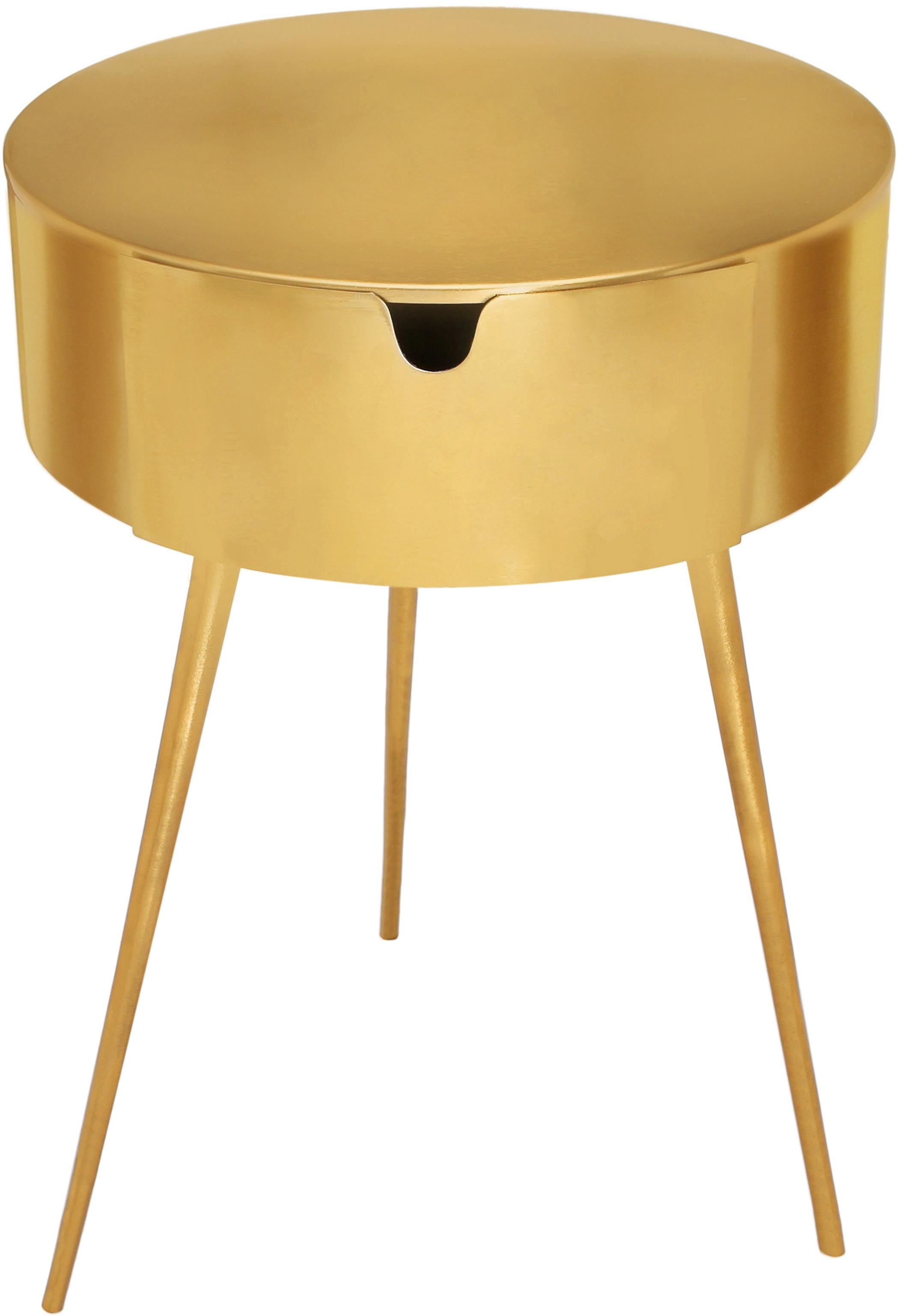 Bali Gold Night Stand - Luxury Home Furniture (MI)