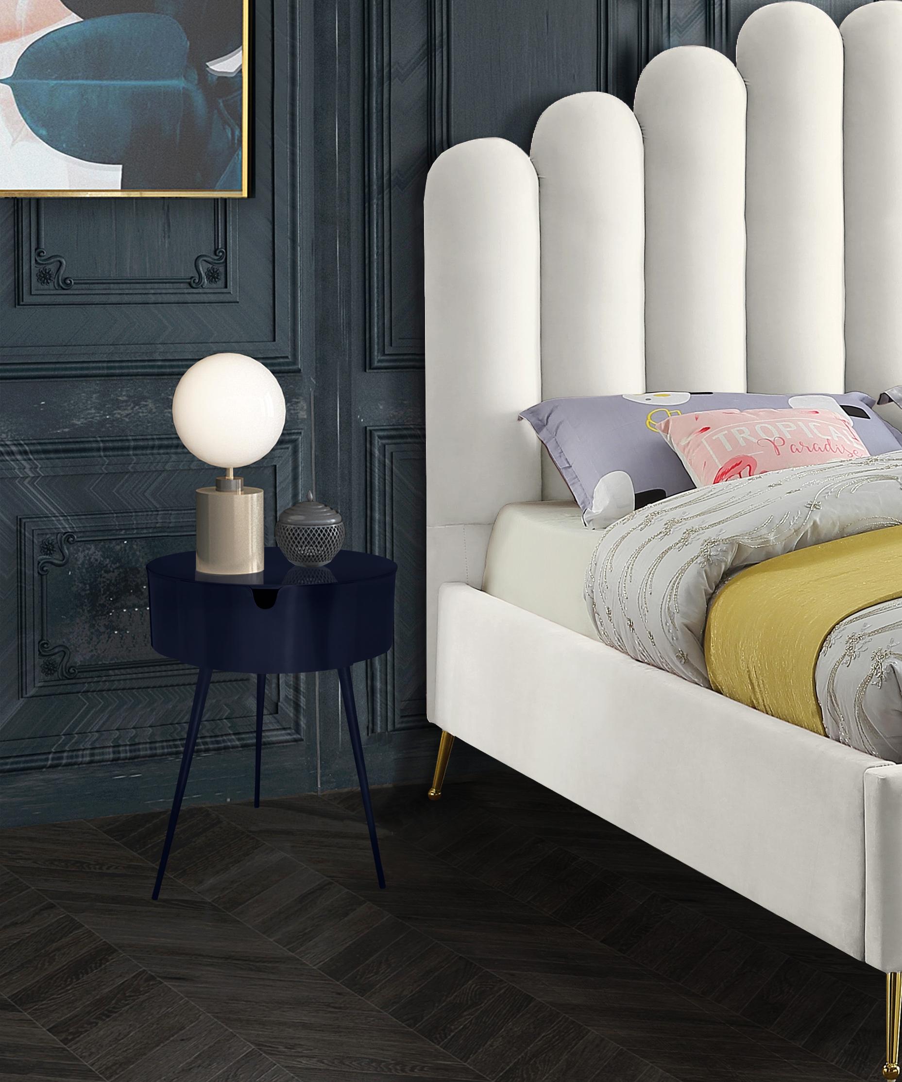 Bali Navy Night Stand - Luxury Home Furniture (MI)