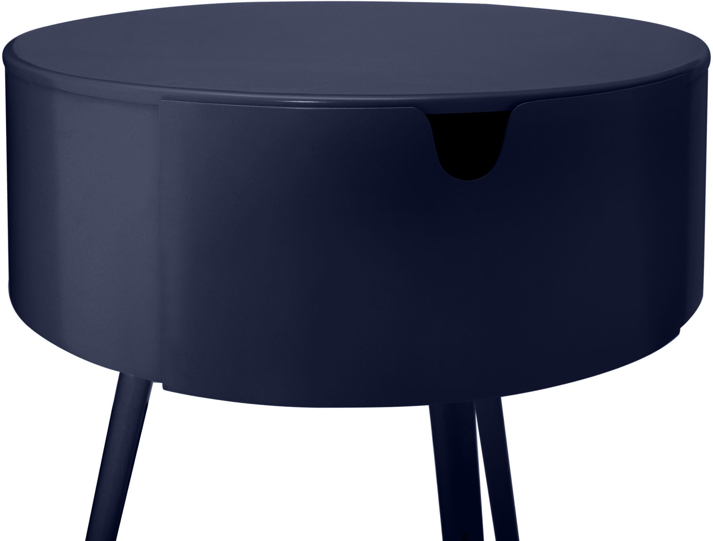 Bali Navy Night Stand - Luxury Home Furniture (MI)