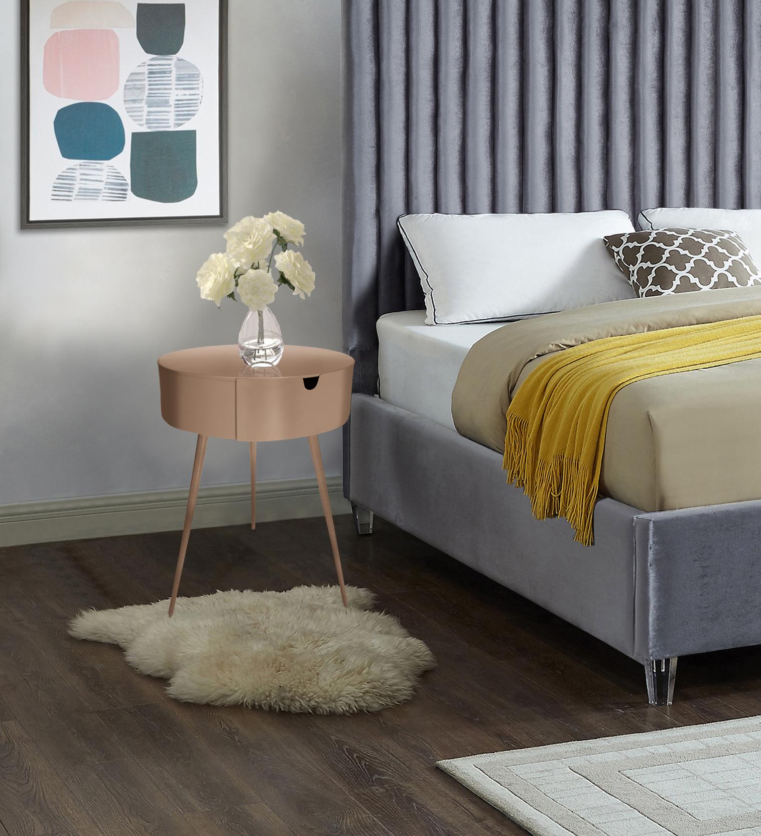 Bali Pink Night Stand - Luxury Home Furniture (MI)