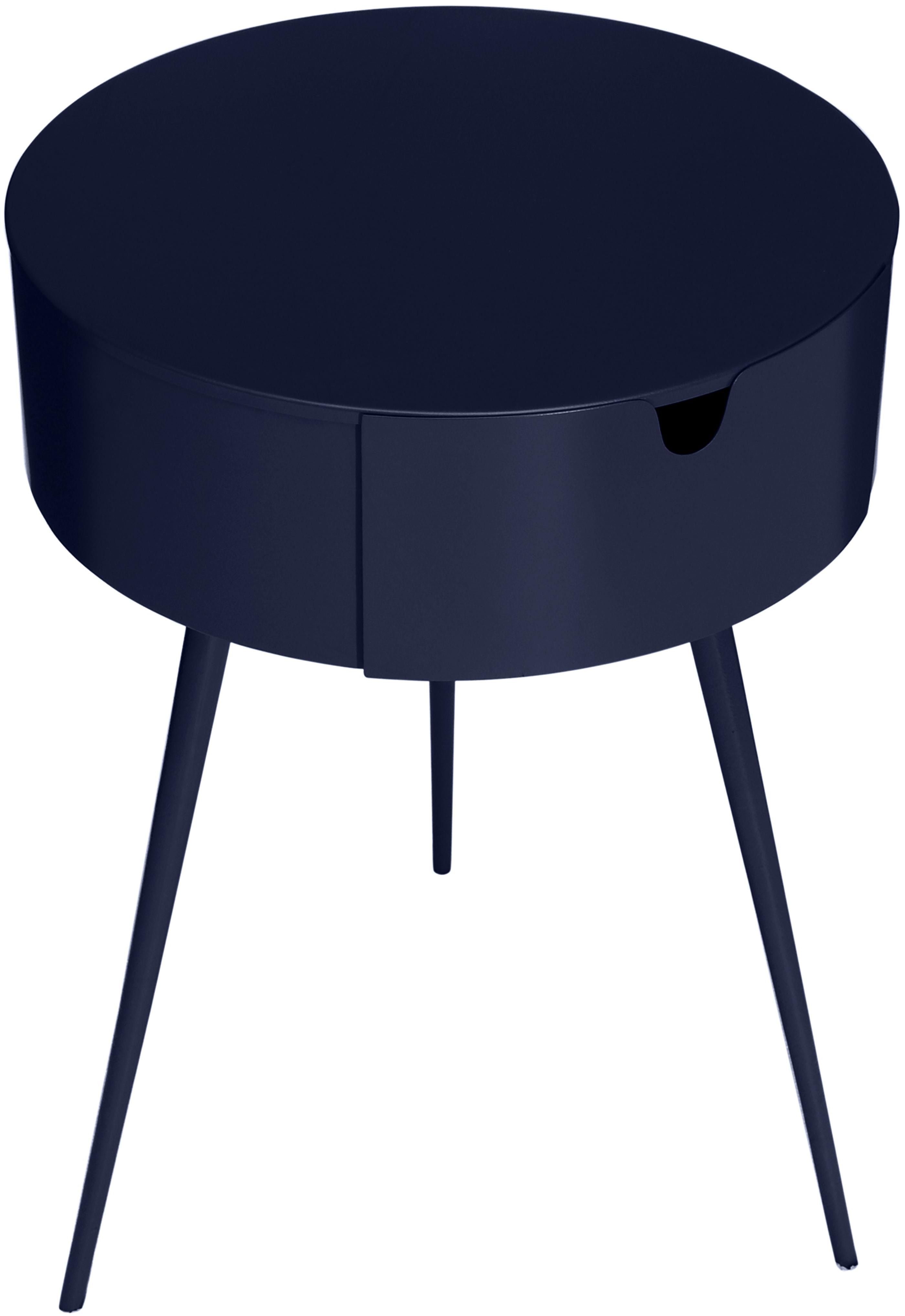 Bali Navy Night Stand - Luxury Home Furniture (MI)