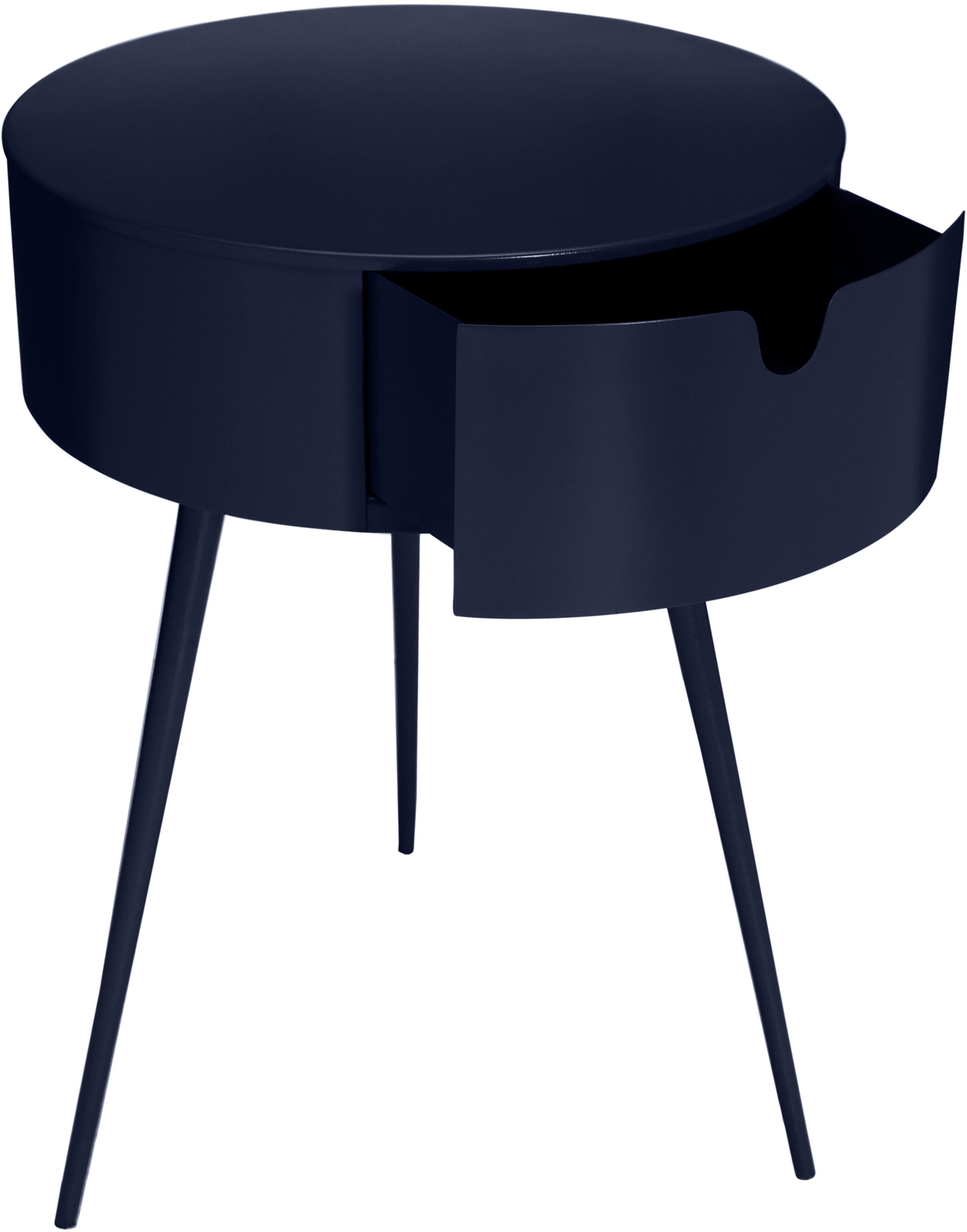 Bali Navy Night Stand - Luxury Home Furniture (MI)