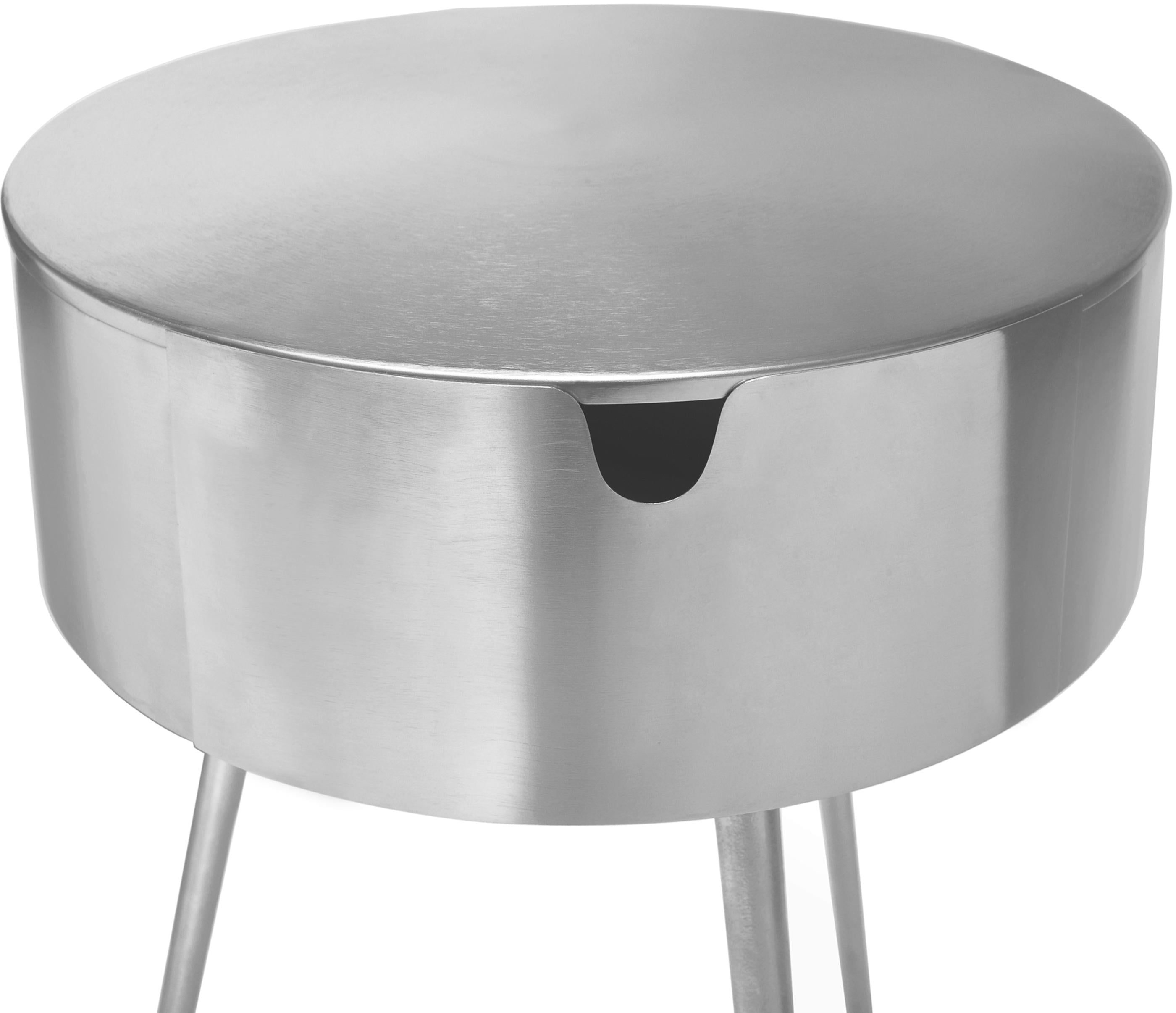 Bali Silver Night Stand - Luxury Home Furniture (MI)