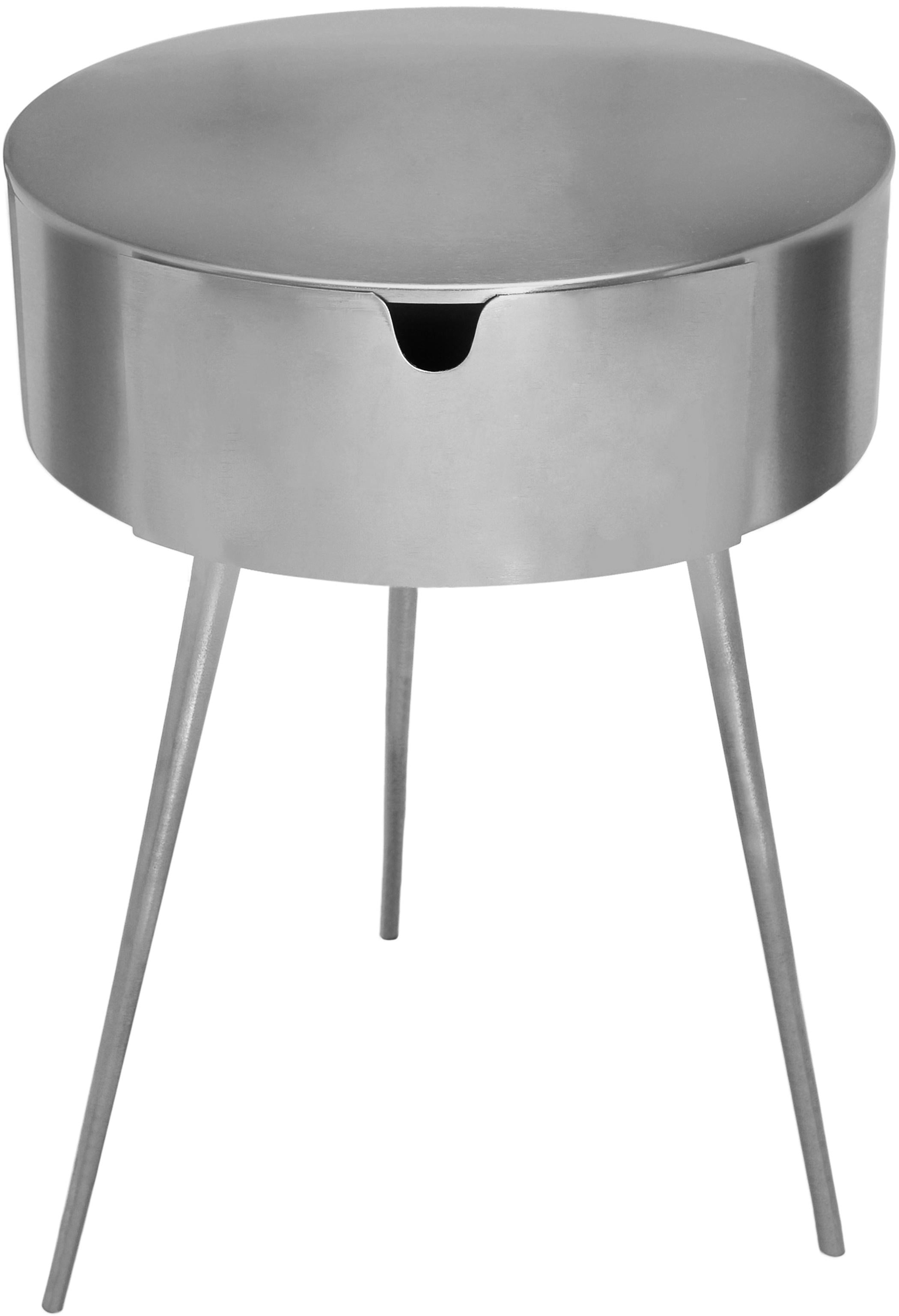 Bali Silver Night Stand - Luxury Home Furniture (MI)