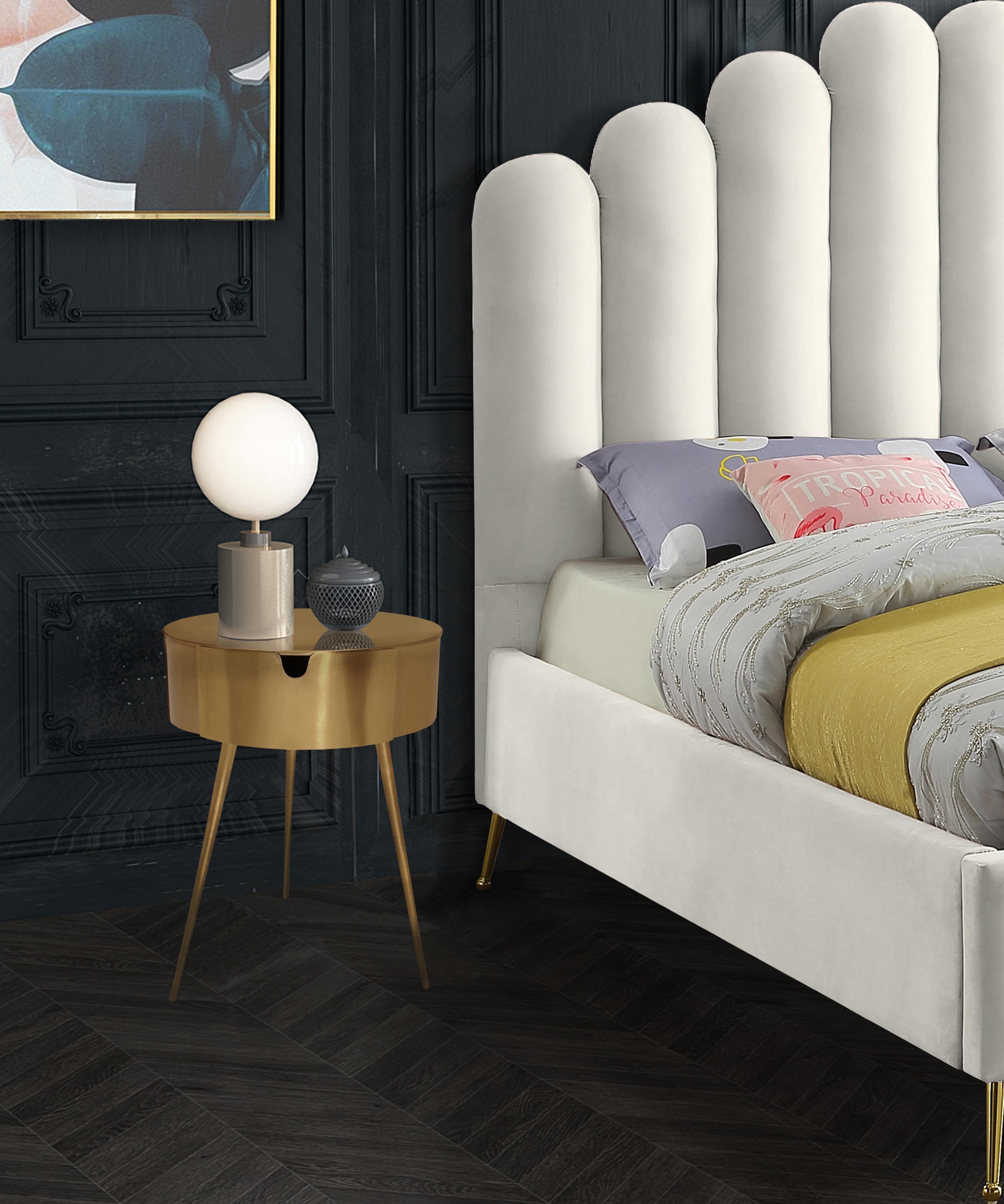 Bali Gold Night Stand - Luxury Home Furniture (MI)