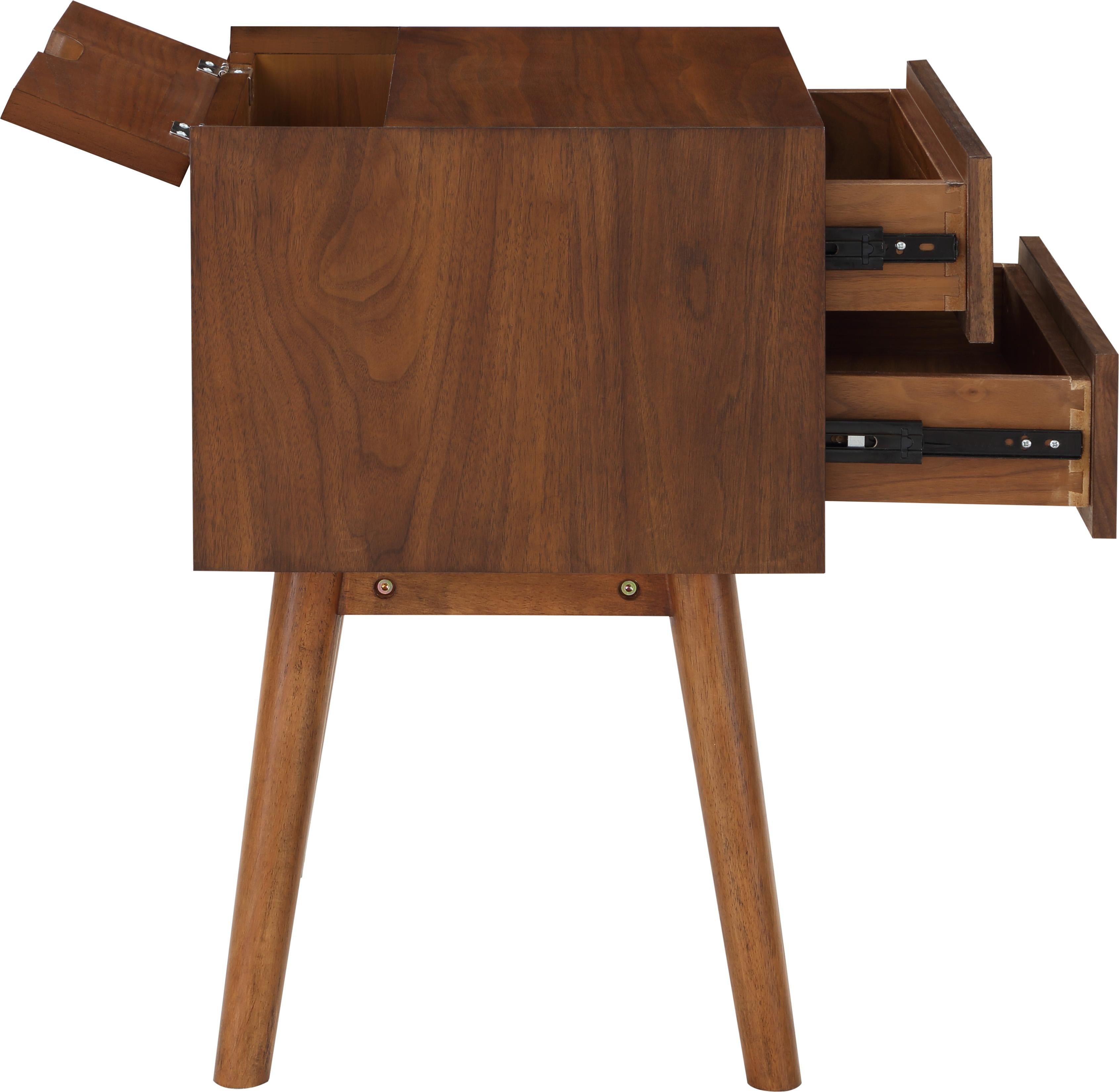 Teddy Walnut Night Stand - Luxury Home Furniture (MI)