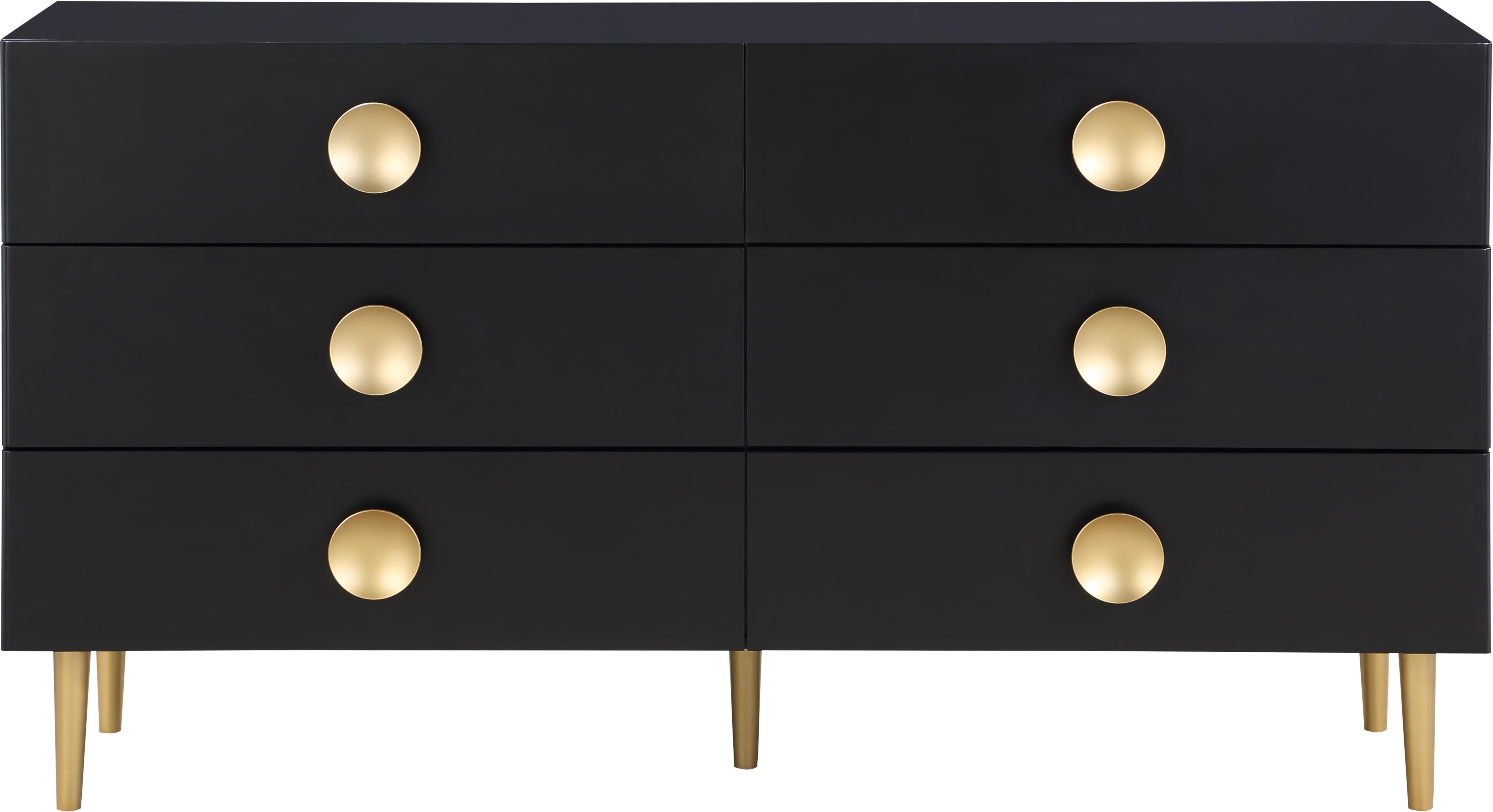 Zayne Black Dresser - Luxury Home Furniture (MI)
