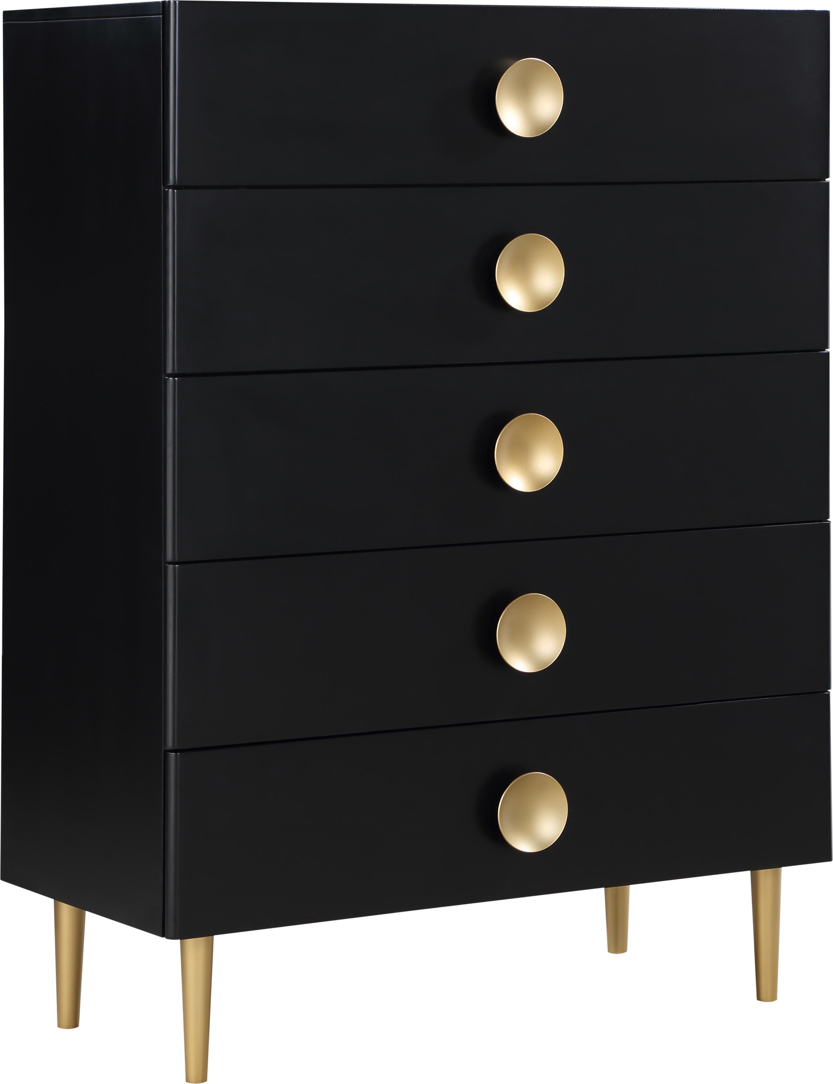 Zayne Black Chest - Luxury Home Furniture (MI)