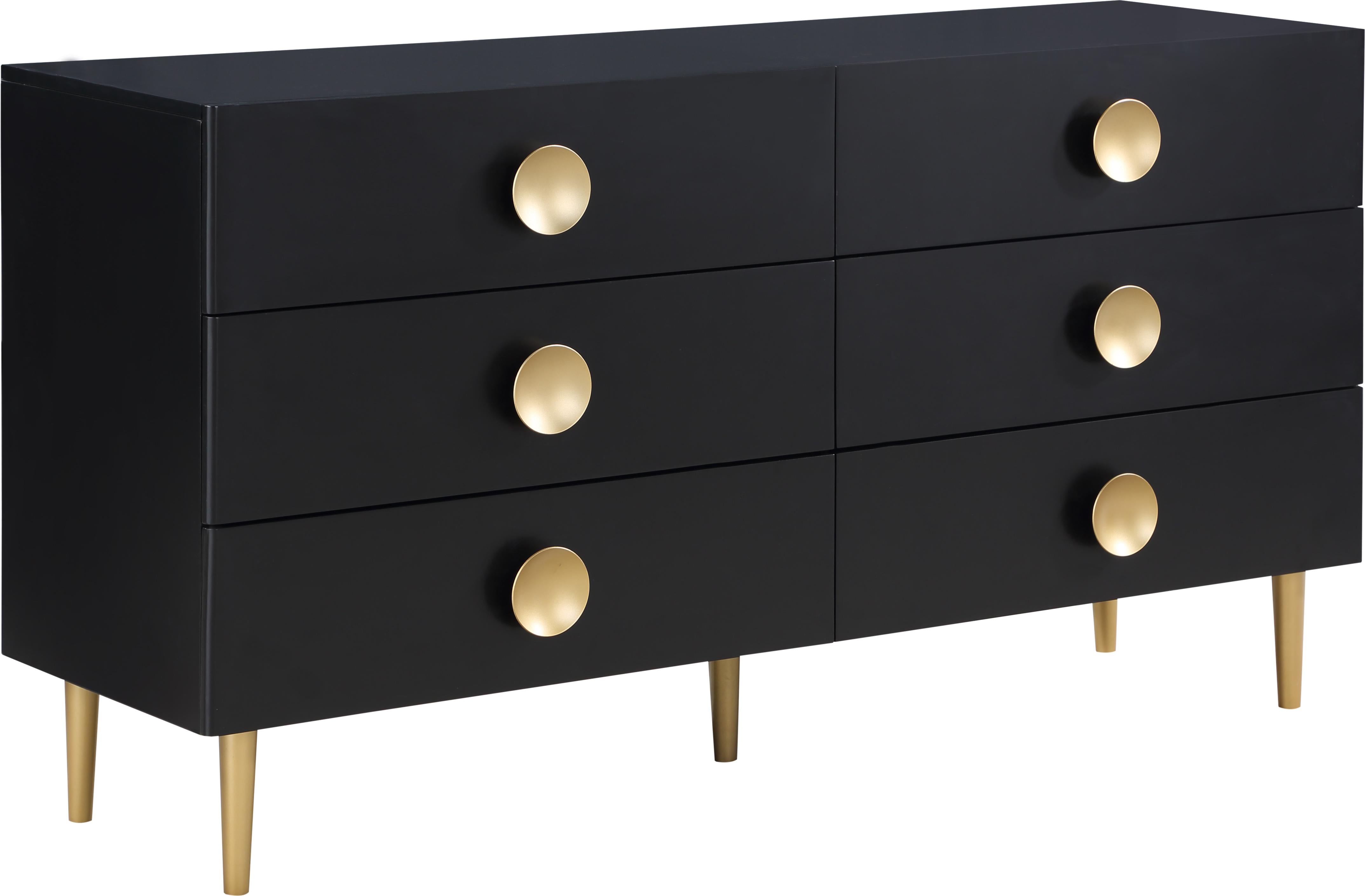 Zayne Black Dresser - Luxury Home Furniture (MI)
