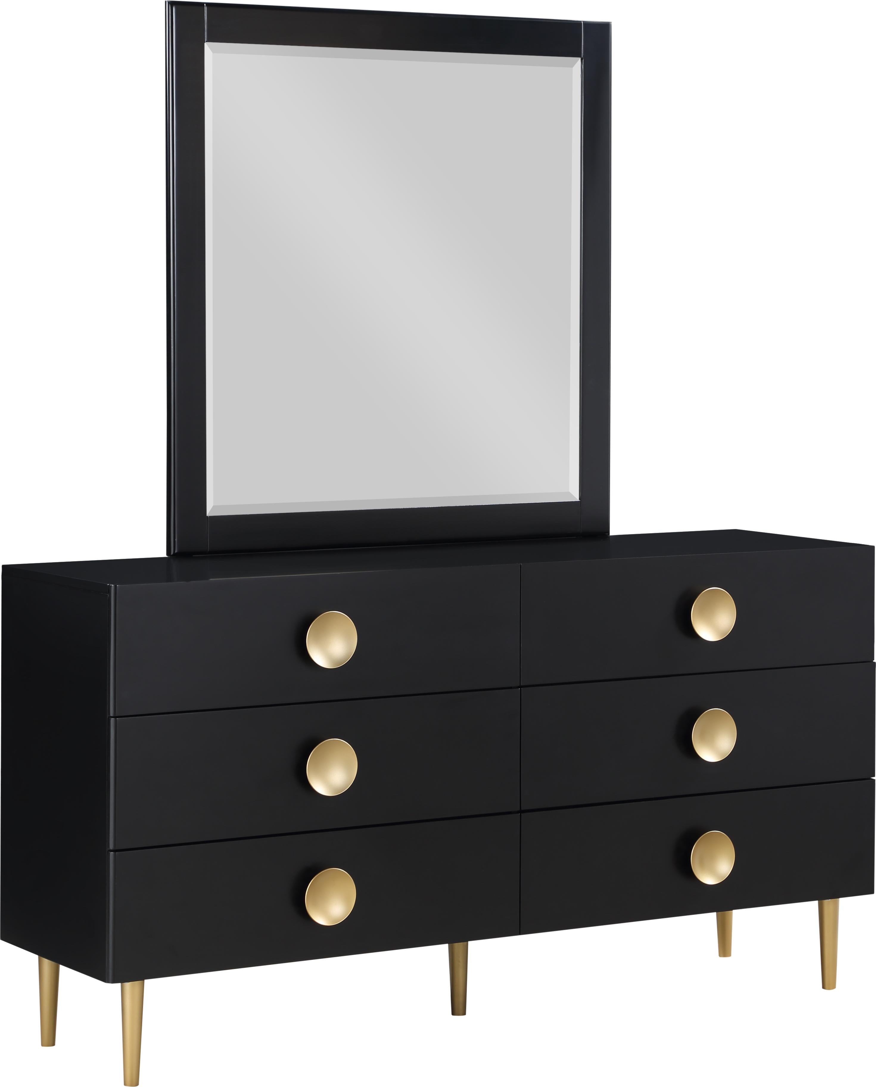 Zayne Black Dresser - Luxury Home Furniture (MI)