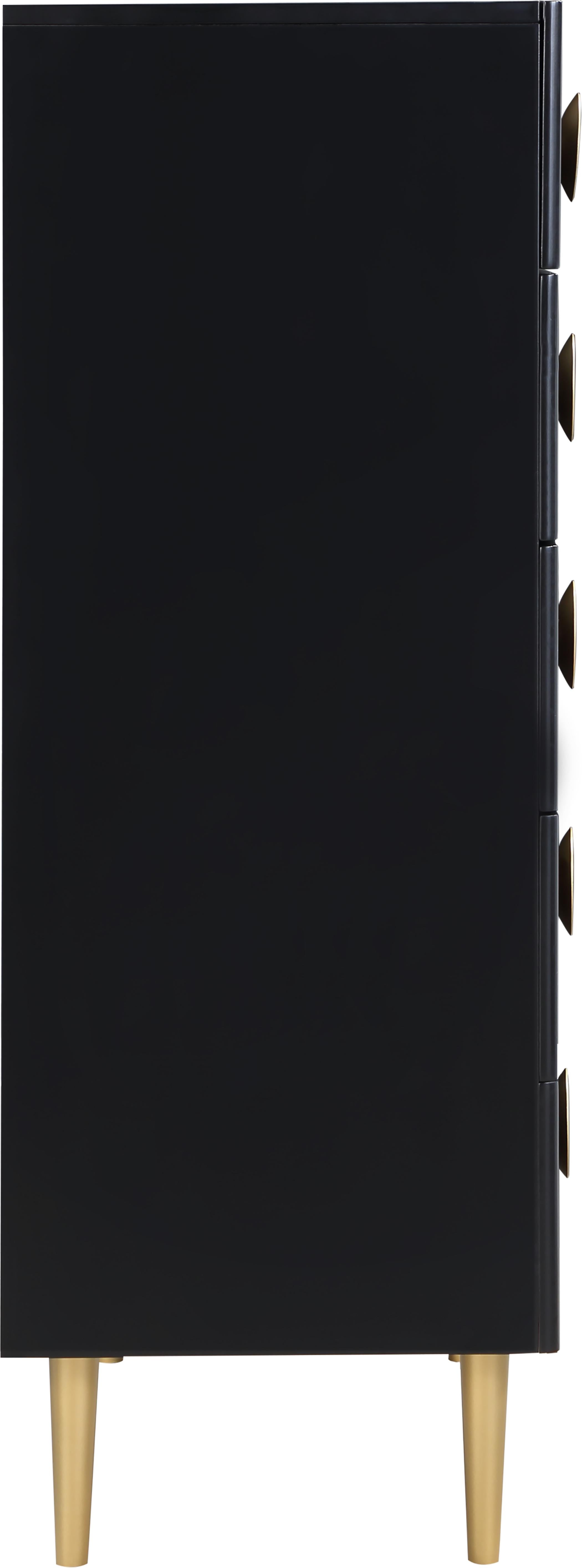 Zayne Black Chest - Luxury Home Furniture (MI)