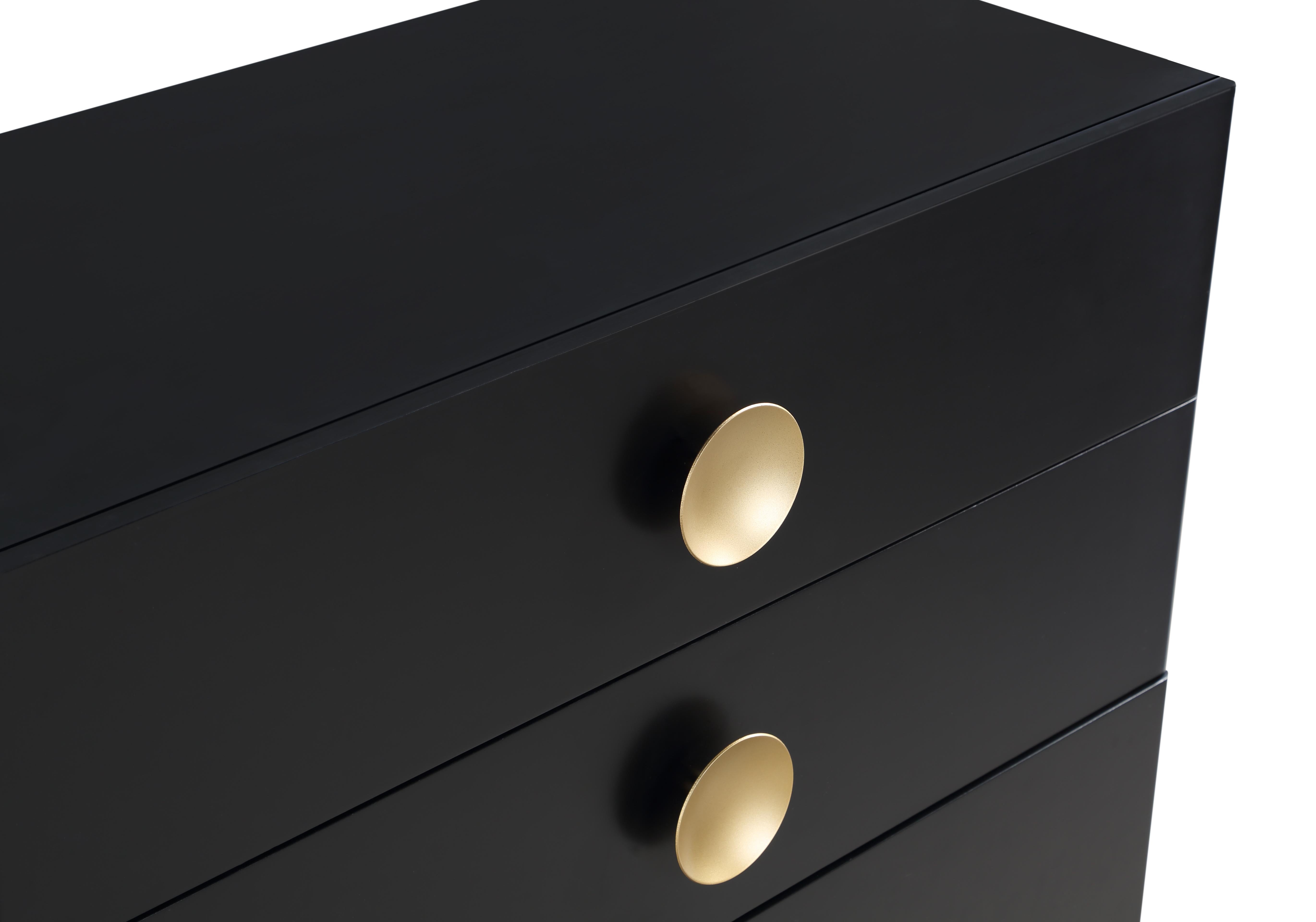 Zayne Black Chest - Luxury Home Furniture (MI)