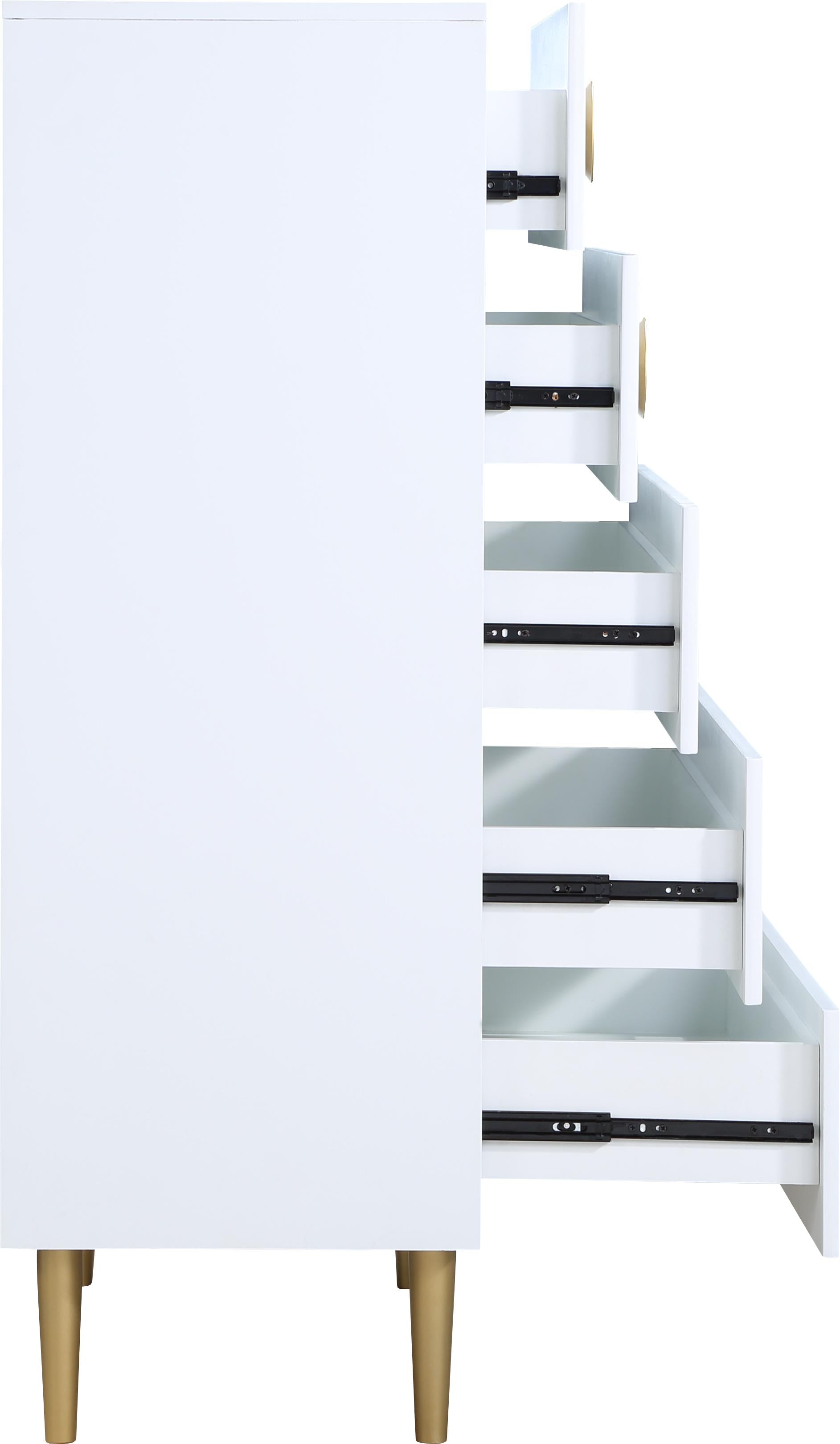 Zayne White Chest - Luxury Home Furniture (MI)