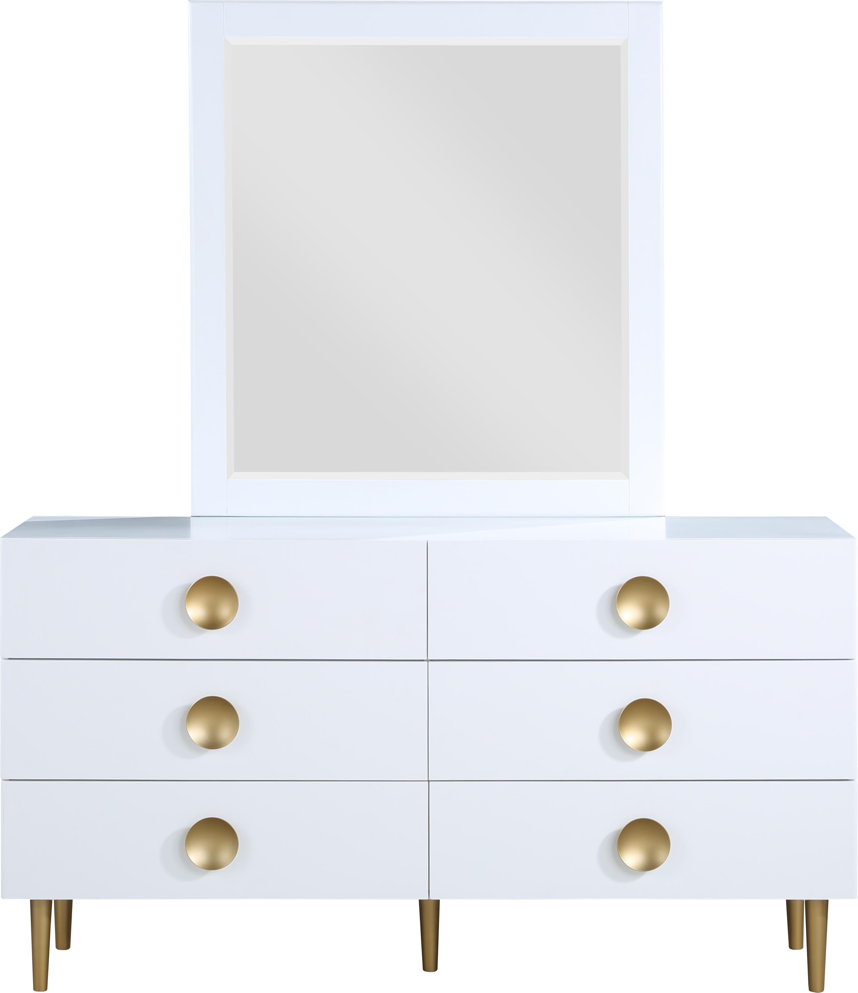 Zayne White Dresser - Luxury Home Furniture (MI)