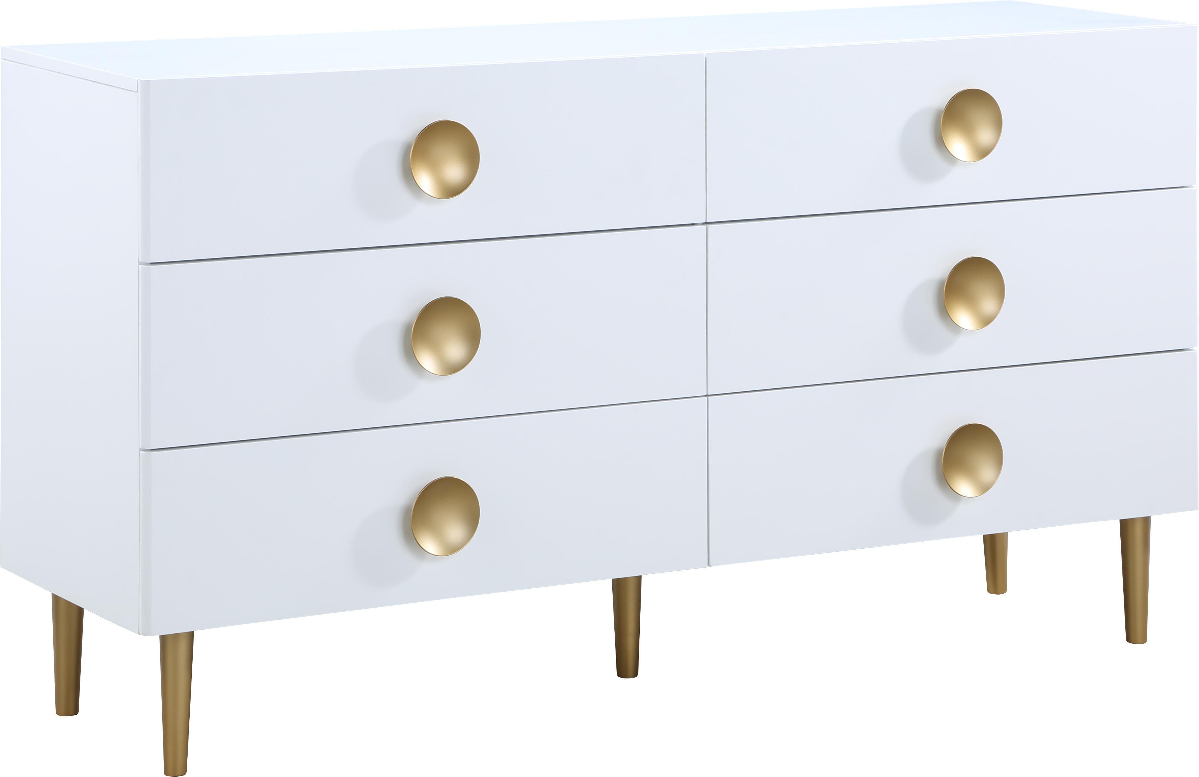 Zayne White Dresser - Luxury Home Furniture (MI)