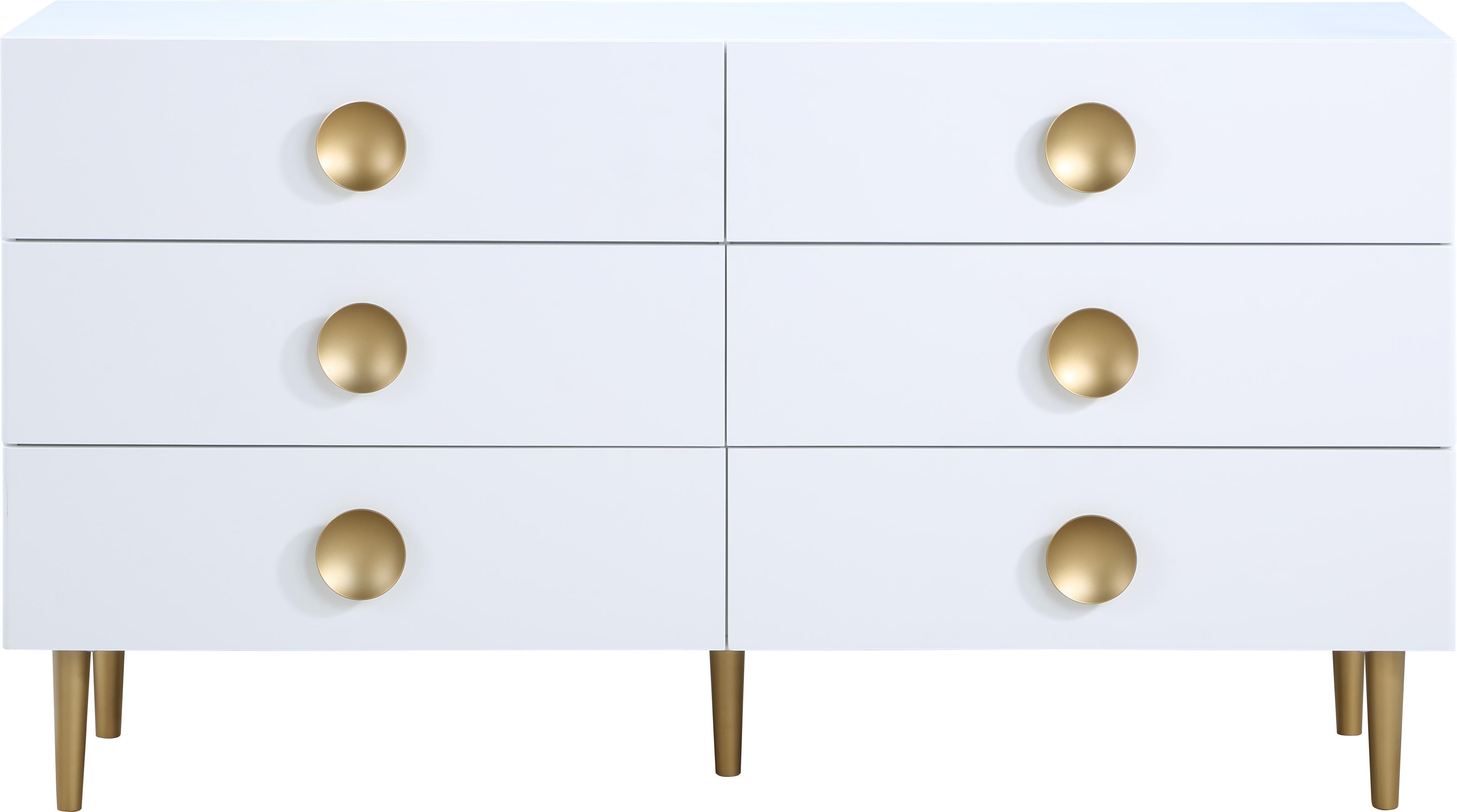Zayne White Dresser - Luxury Home Furniture (MI)