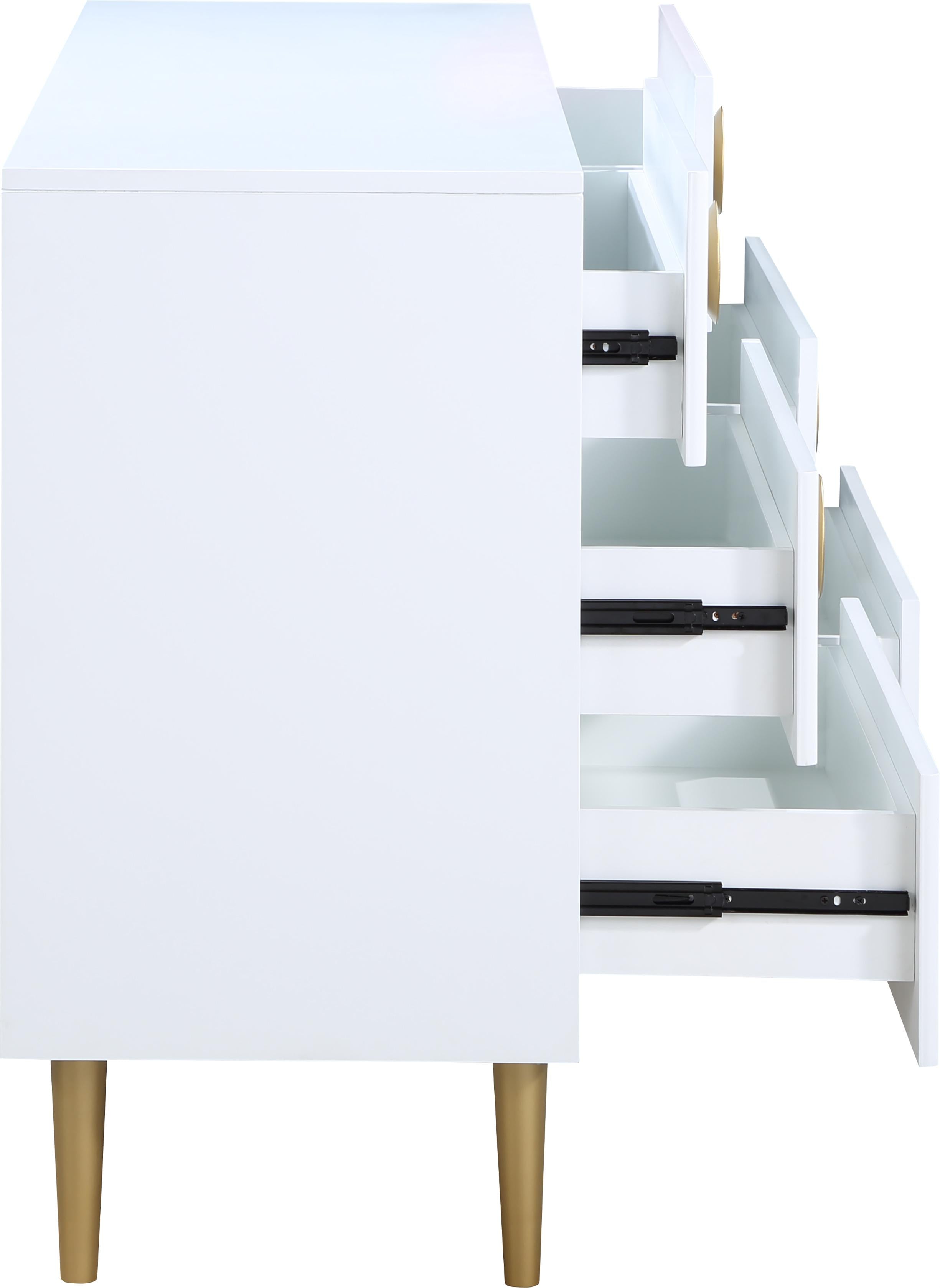 Zayne White Dresser - Luxury Home Furniture (MI)