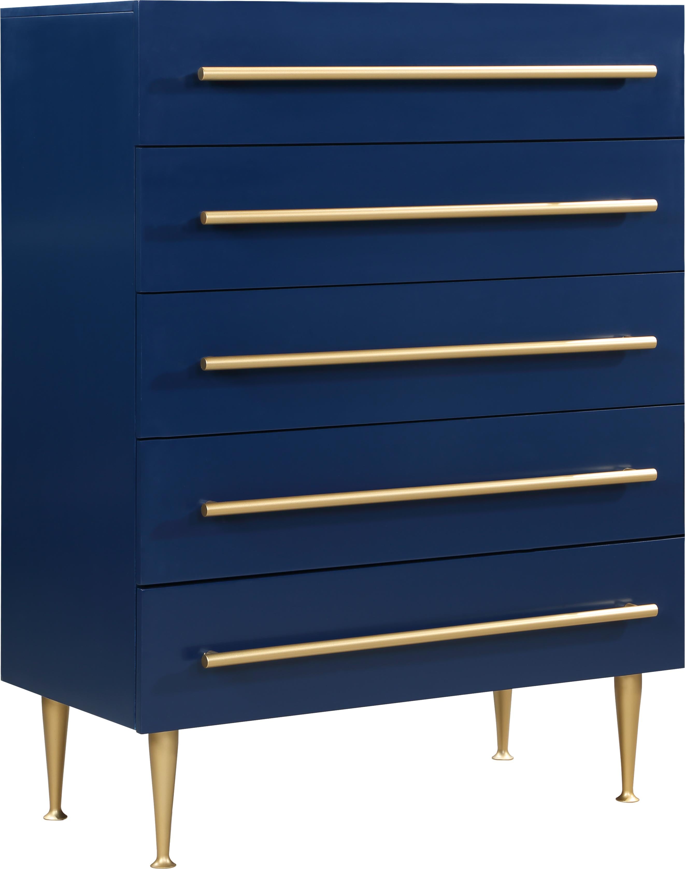 Marisol Navy Chest - Luxury Home Furniture (MI)