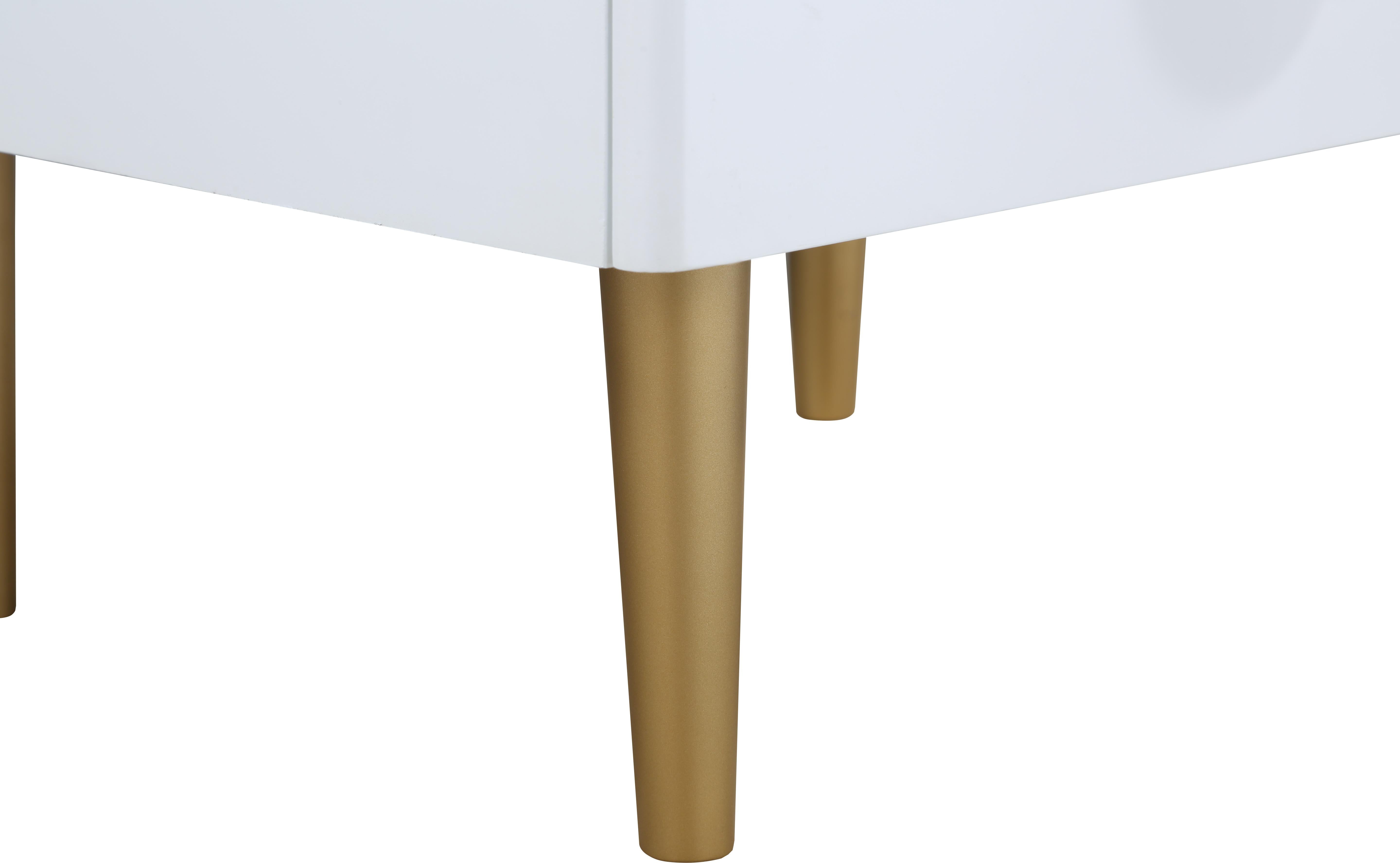Zayne White Night Stand - Luxury Home Furniture (MI)