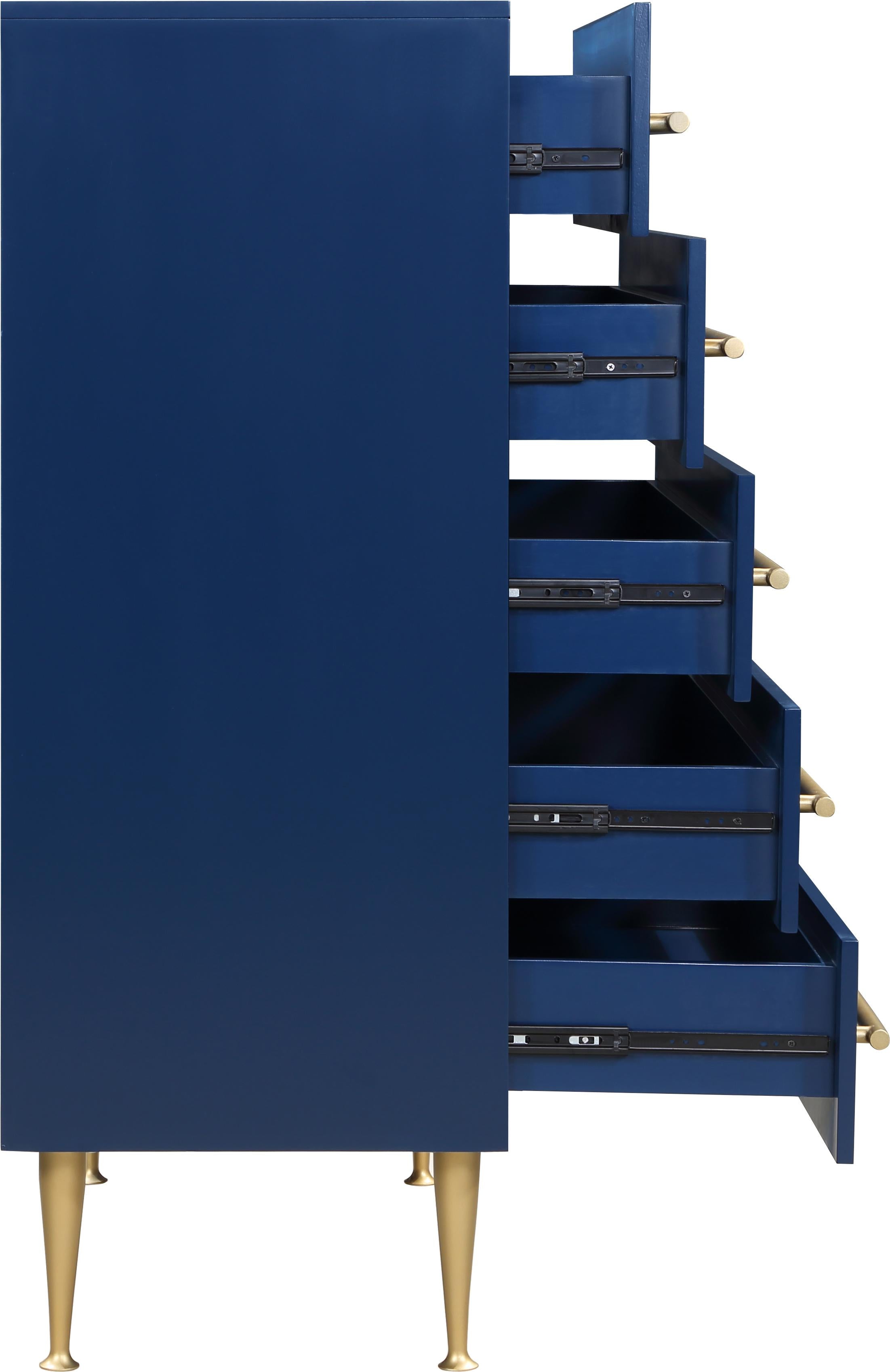 Marisol Navy Chest - Luxury Home Furniture (MI)