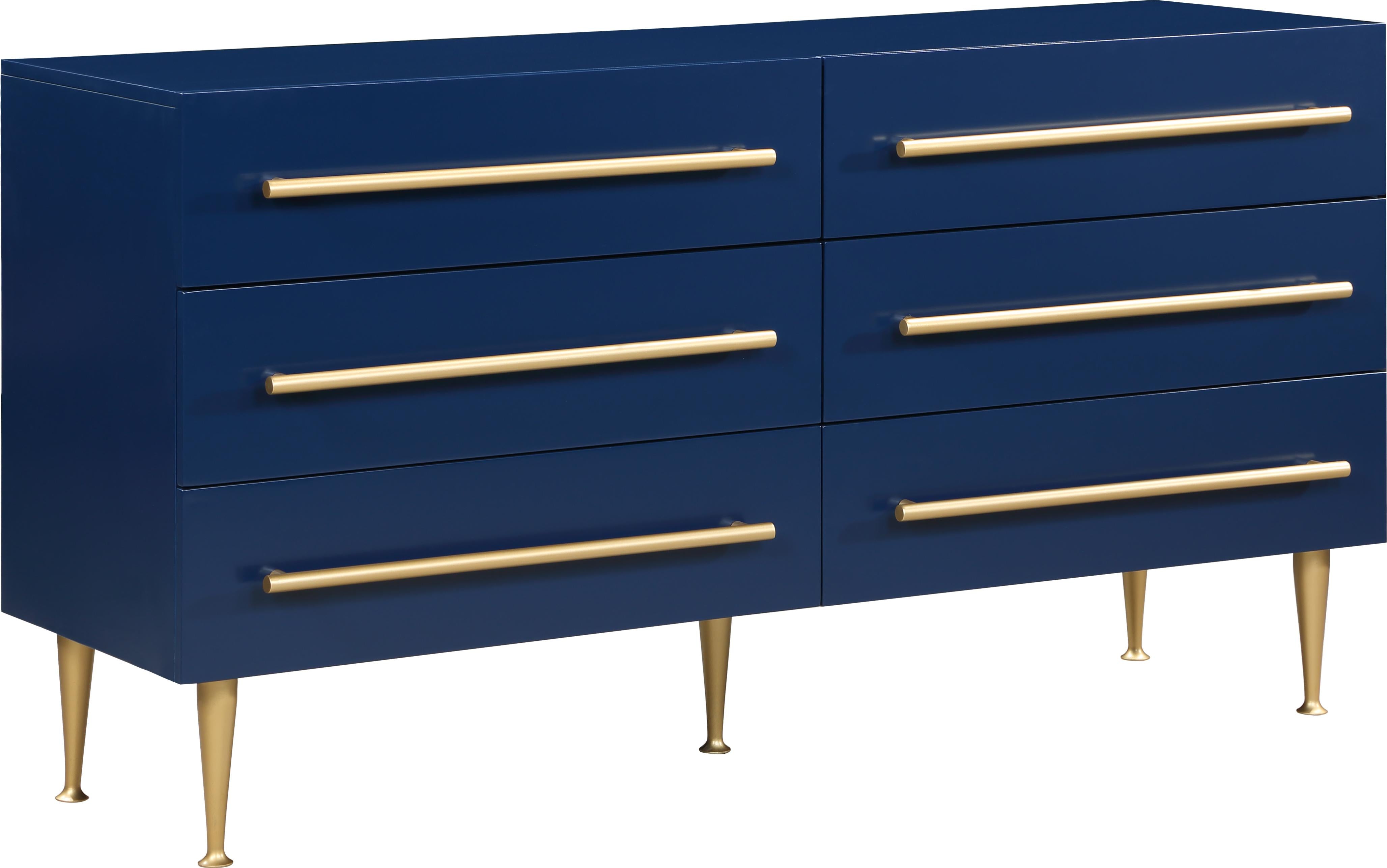 Marisol Navy Dresser - Luxury Home Furniture (MI)