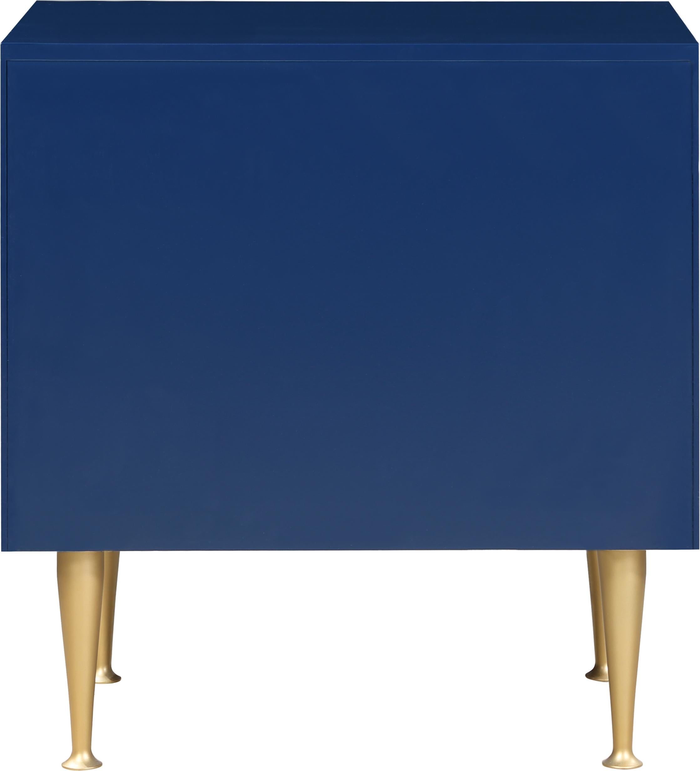 Marisol Navy Night Stand - Luxury Home Furniture (MI)