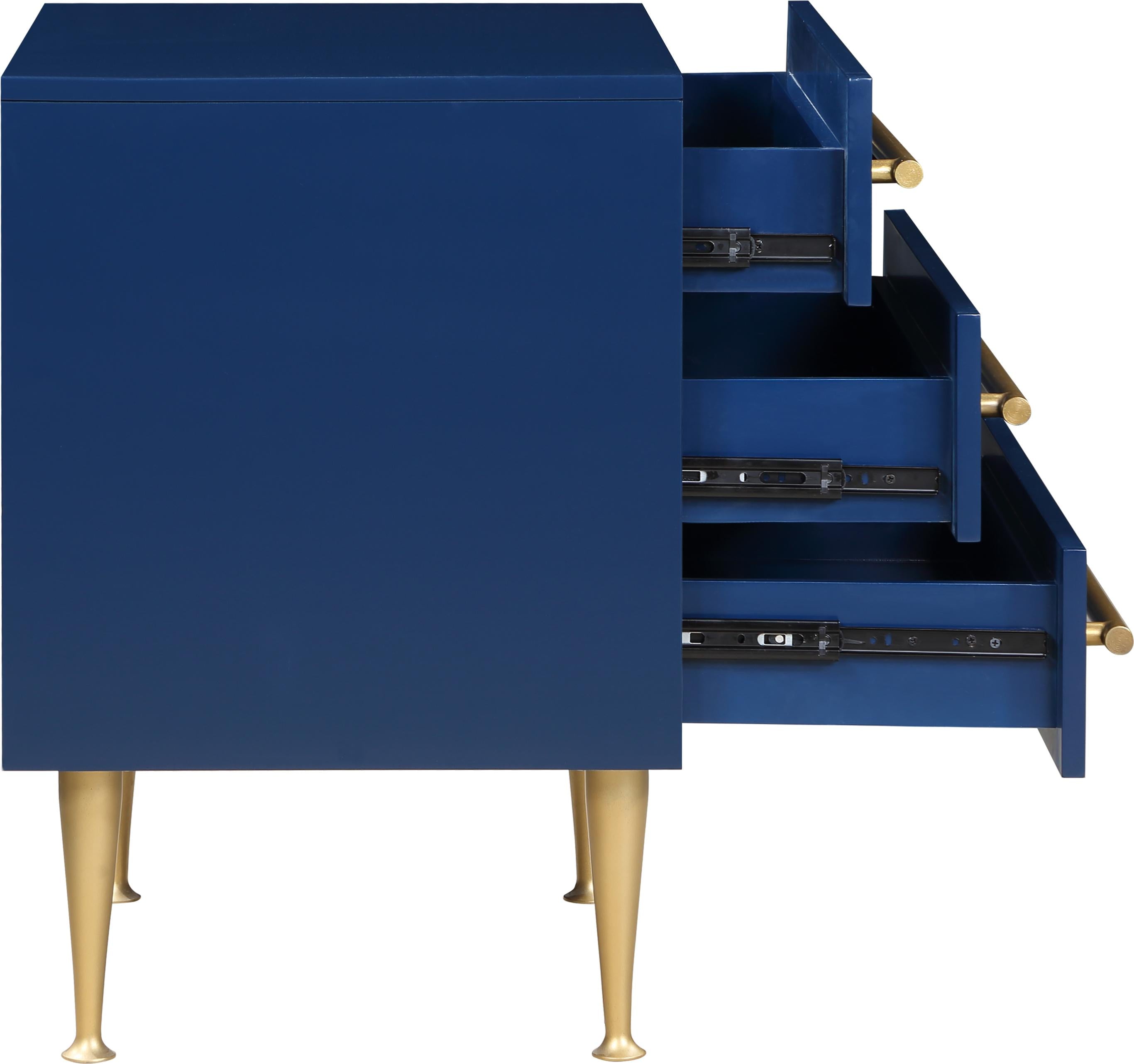 Marisol Navy Night Stand - Luxury Home Furniture (MI)