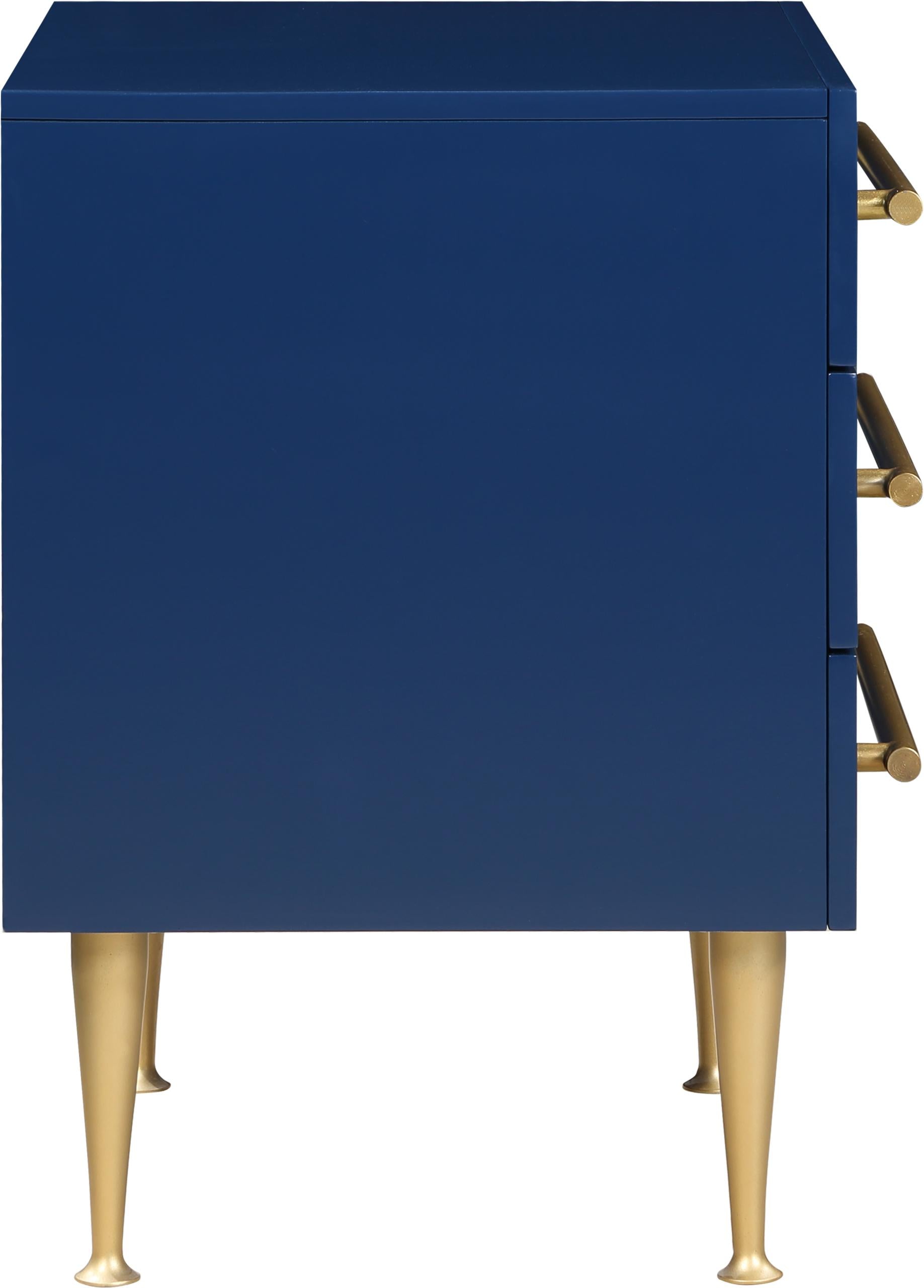 Marisol Navy Night Stand - Luxury Home Furniture (MI)