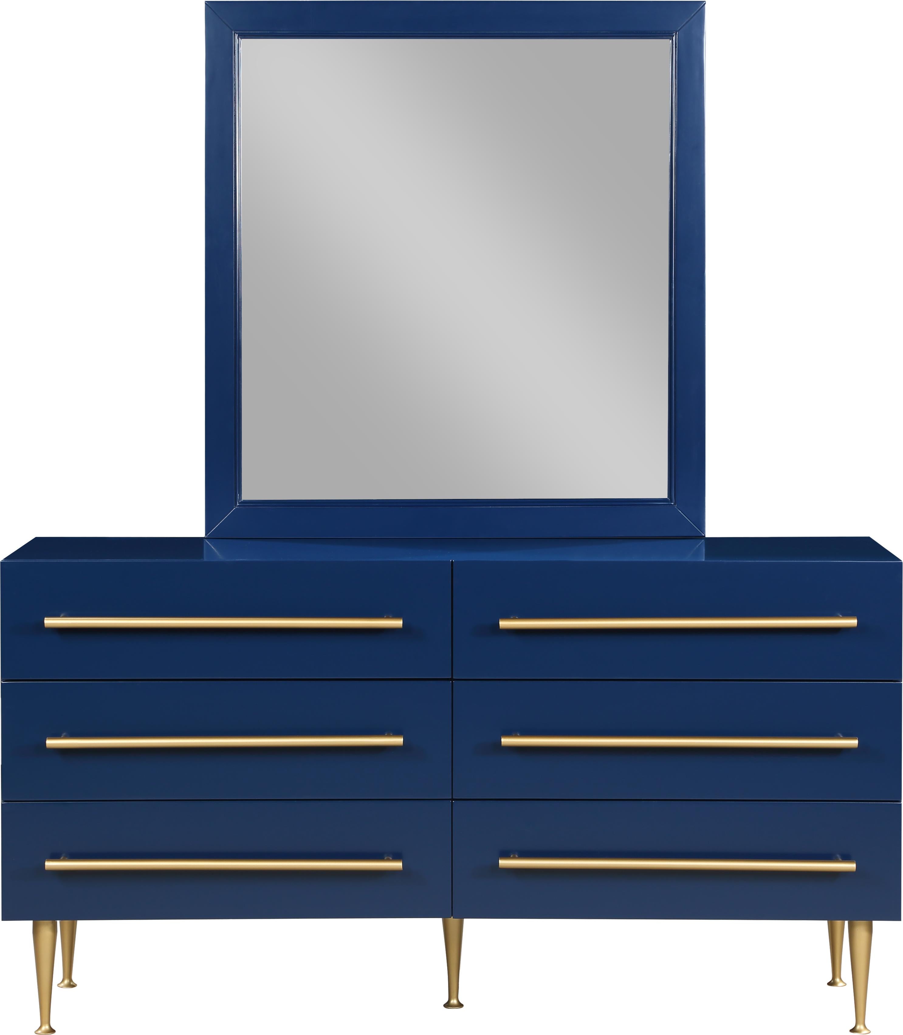 Marisol Navy Dresser - Luxury Home Furniture (MI)