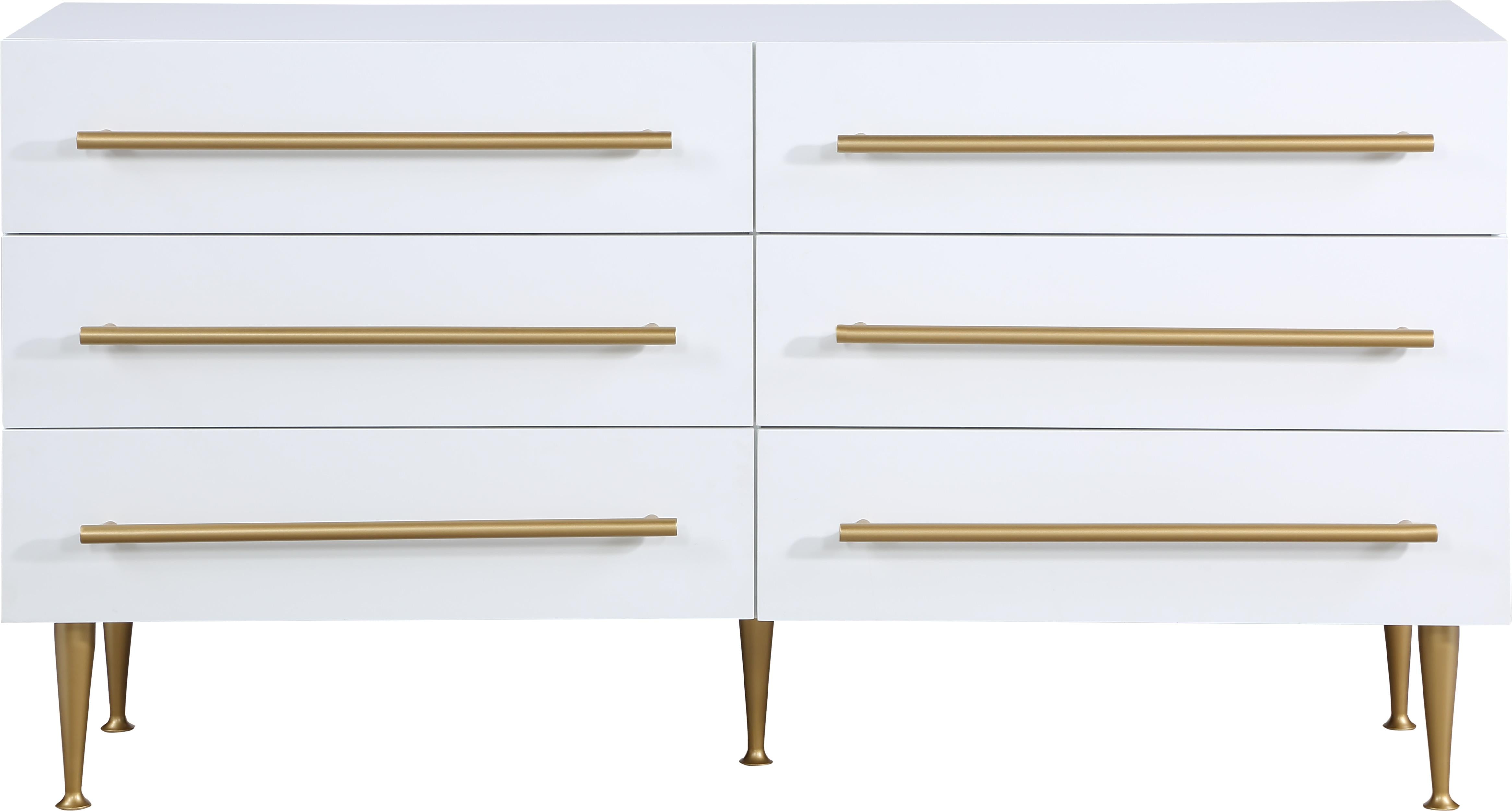 Marisol White Dresser - Luxury Home Furniture (MI)
