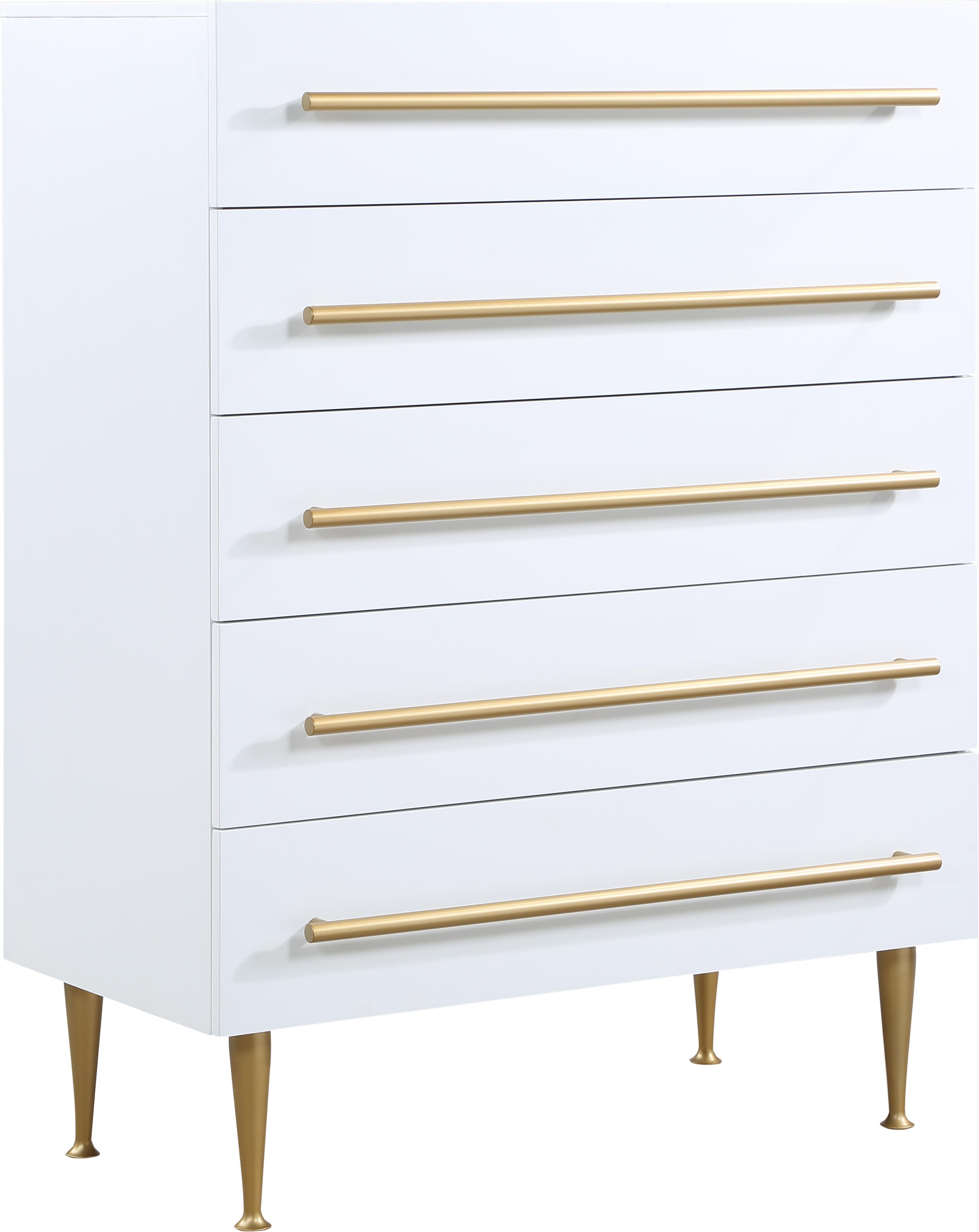 Marisol White Chest - Luxury Home Furniture (MI)