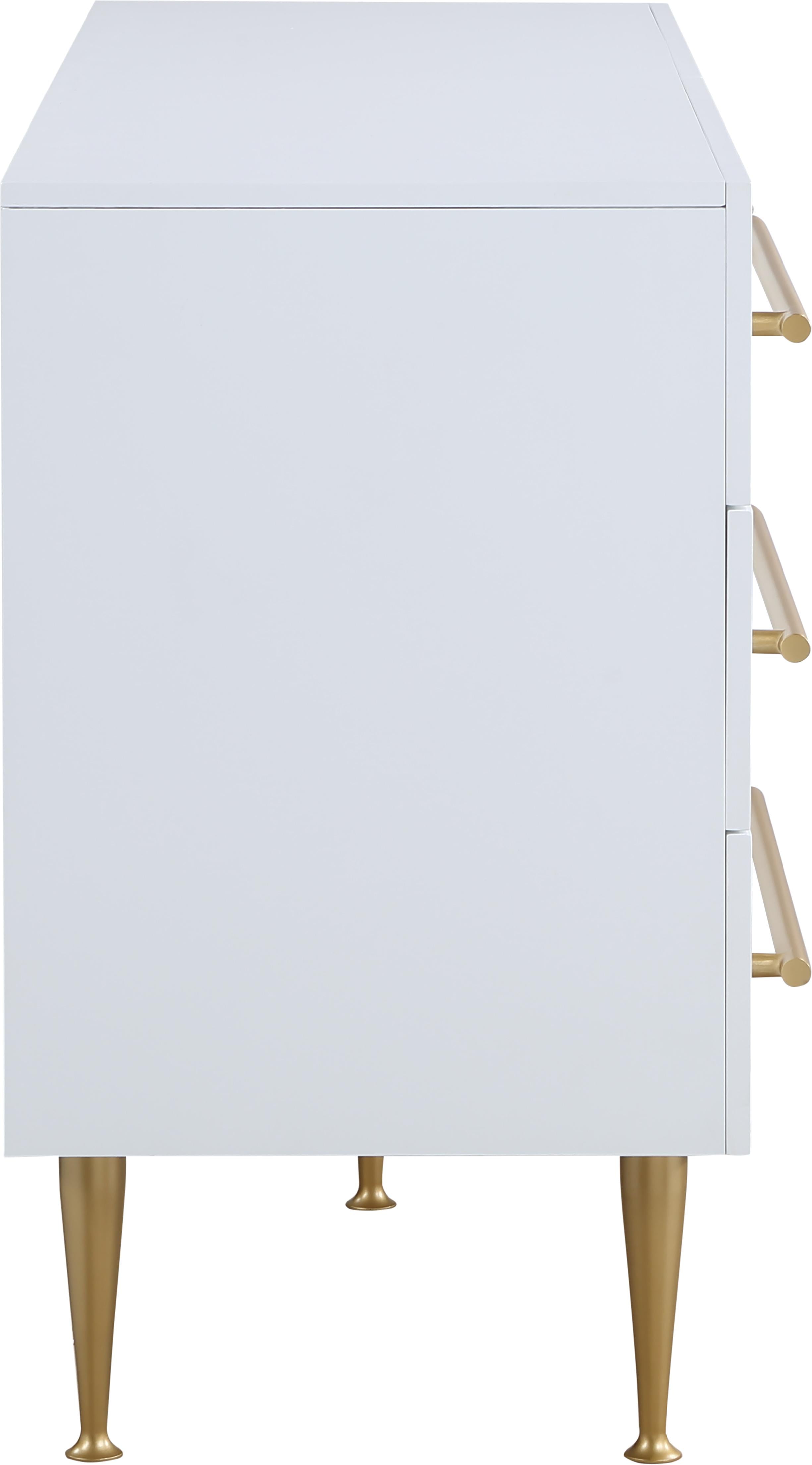 Marisol White Dresser - Luxury Home Furniture (MI)