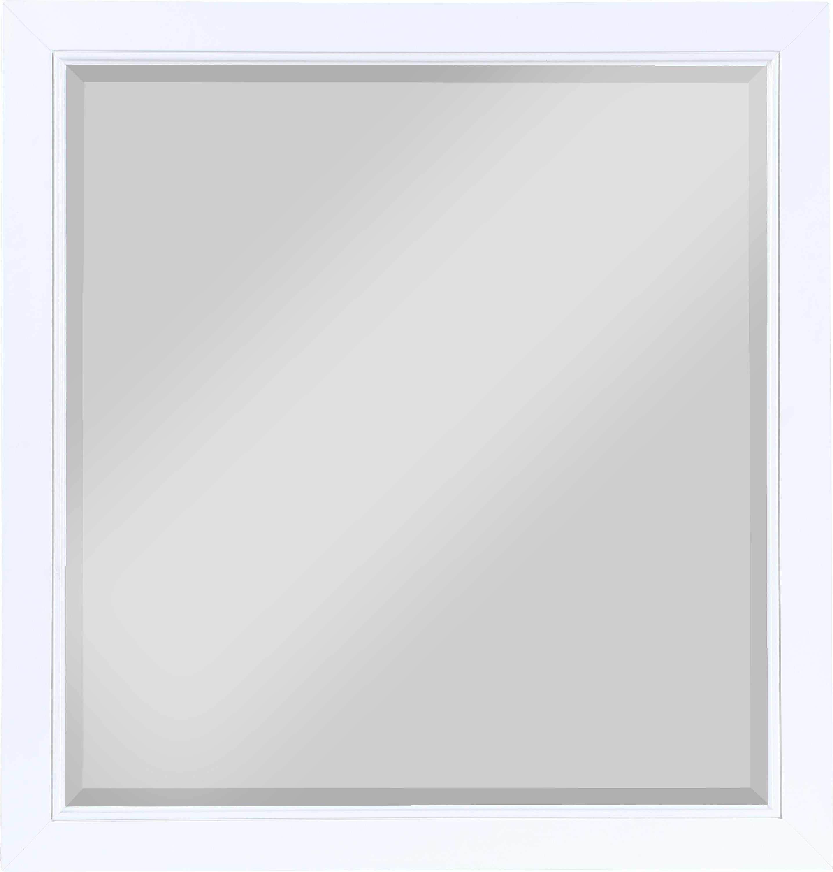Marisol White Mirror - Luxury Home Furniture (MI)