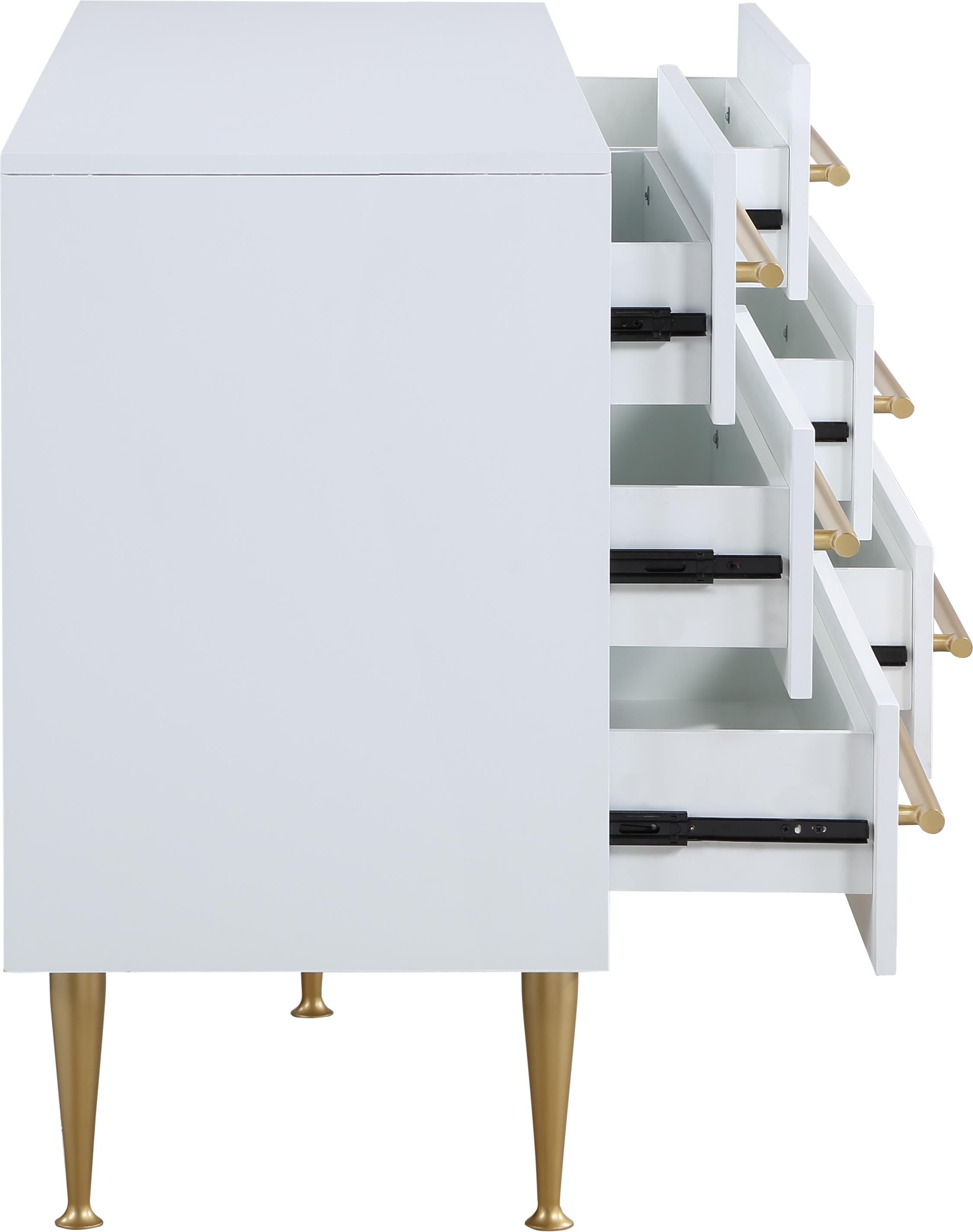 Marisol White Dresser - Luxury Home Furniture (MI)