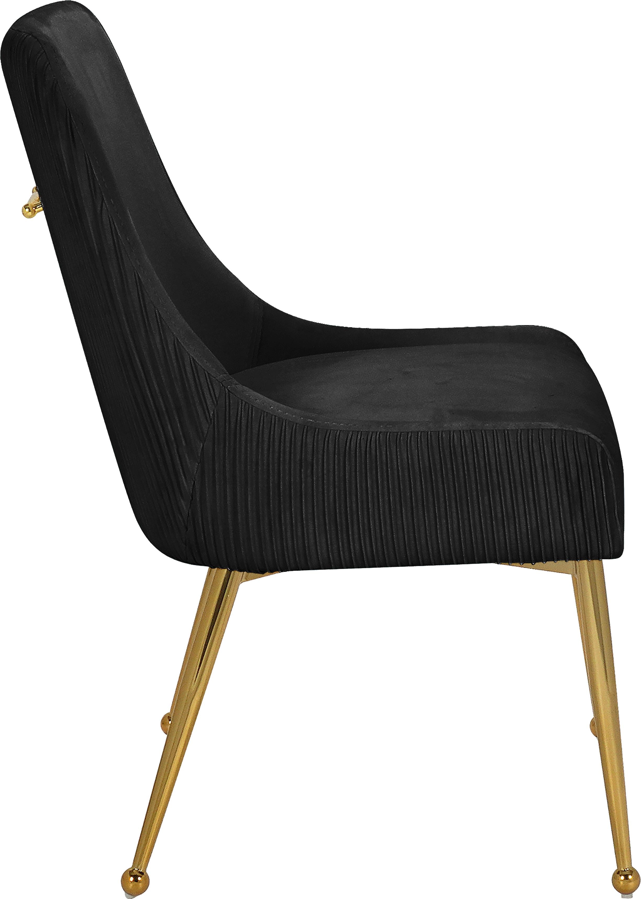 Ace Black Velvet Dining Chair - Luxury Home Furniture (MI)