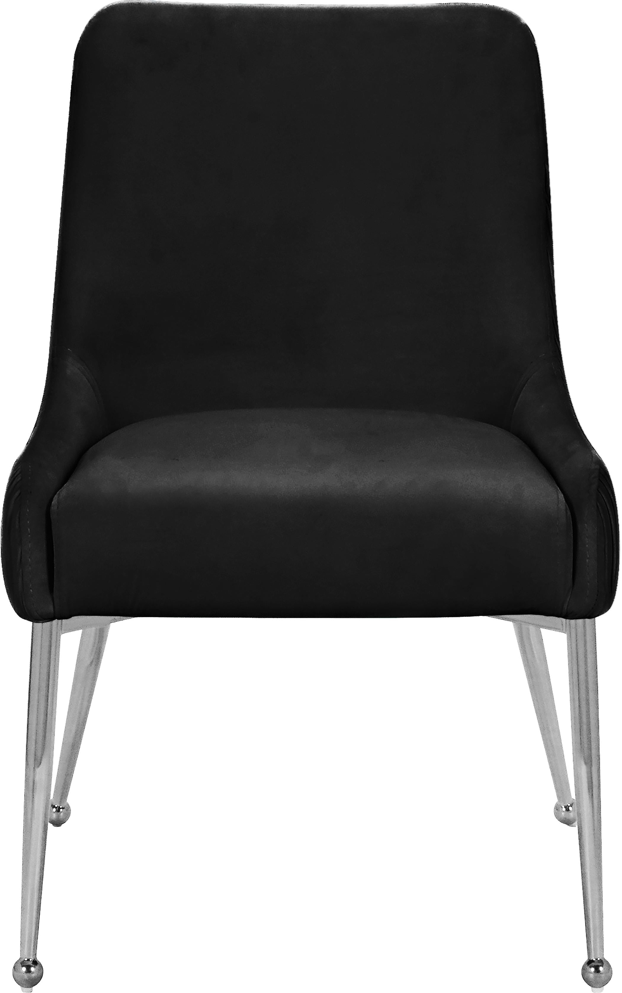 Ace Black Velvet Dining Chair - Luxury Home Furniture (MI)