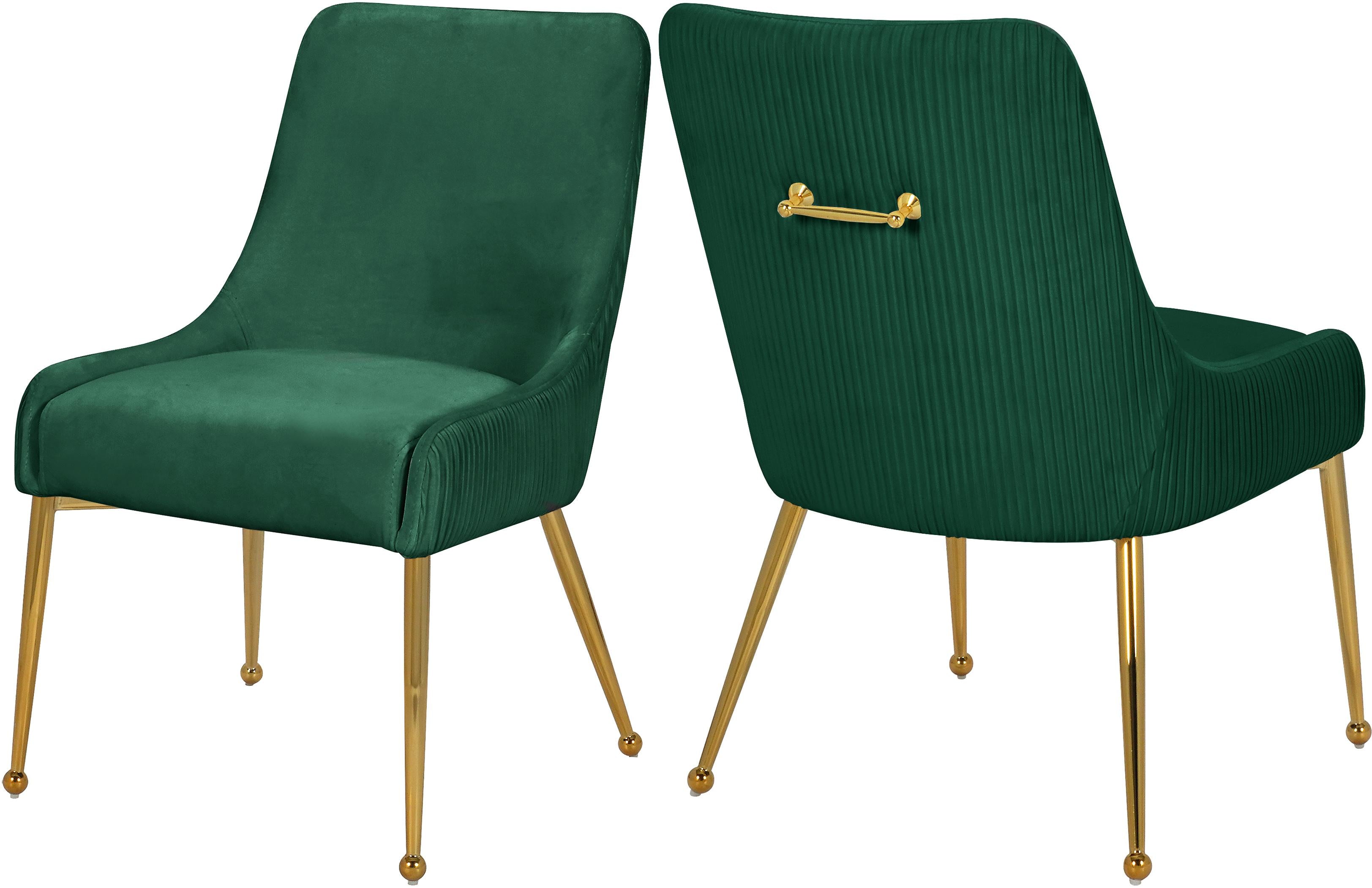 Ace Green Velvet Dining Chair - Luxury Home Furniture (MI)