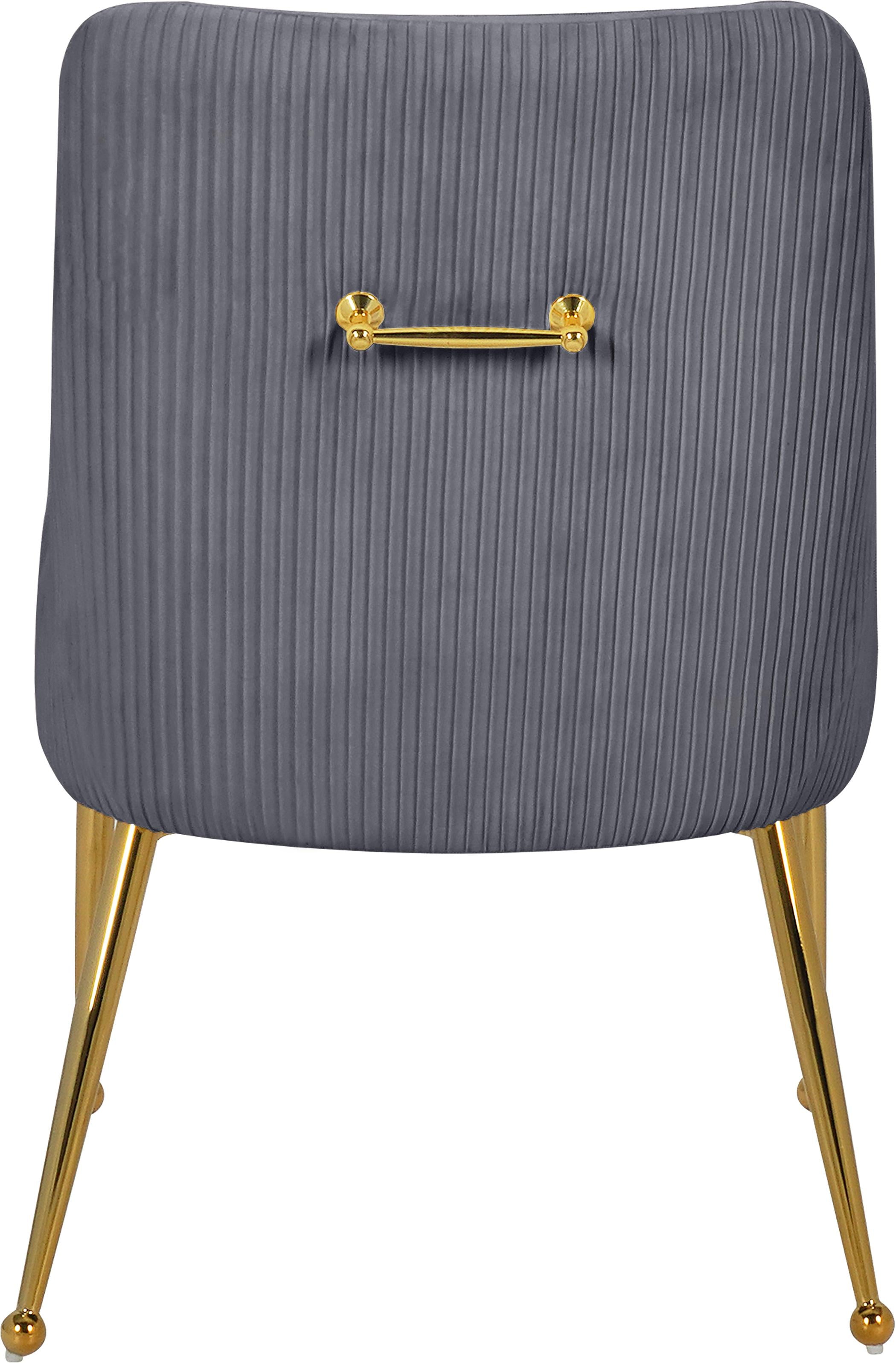 Ace Grey Velvet Dining Chair - Luxury Home Furniture (MI)