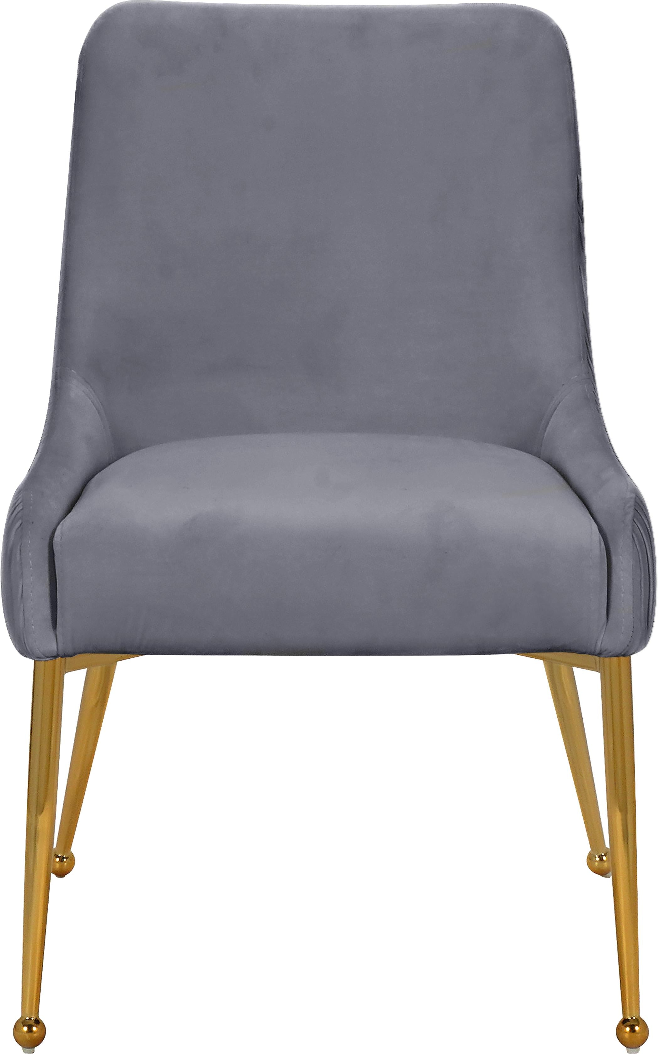 Ace Grey Velvet Dining Chair - Luxury Home Furniture (MI)
