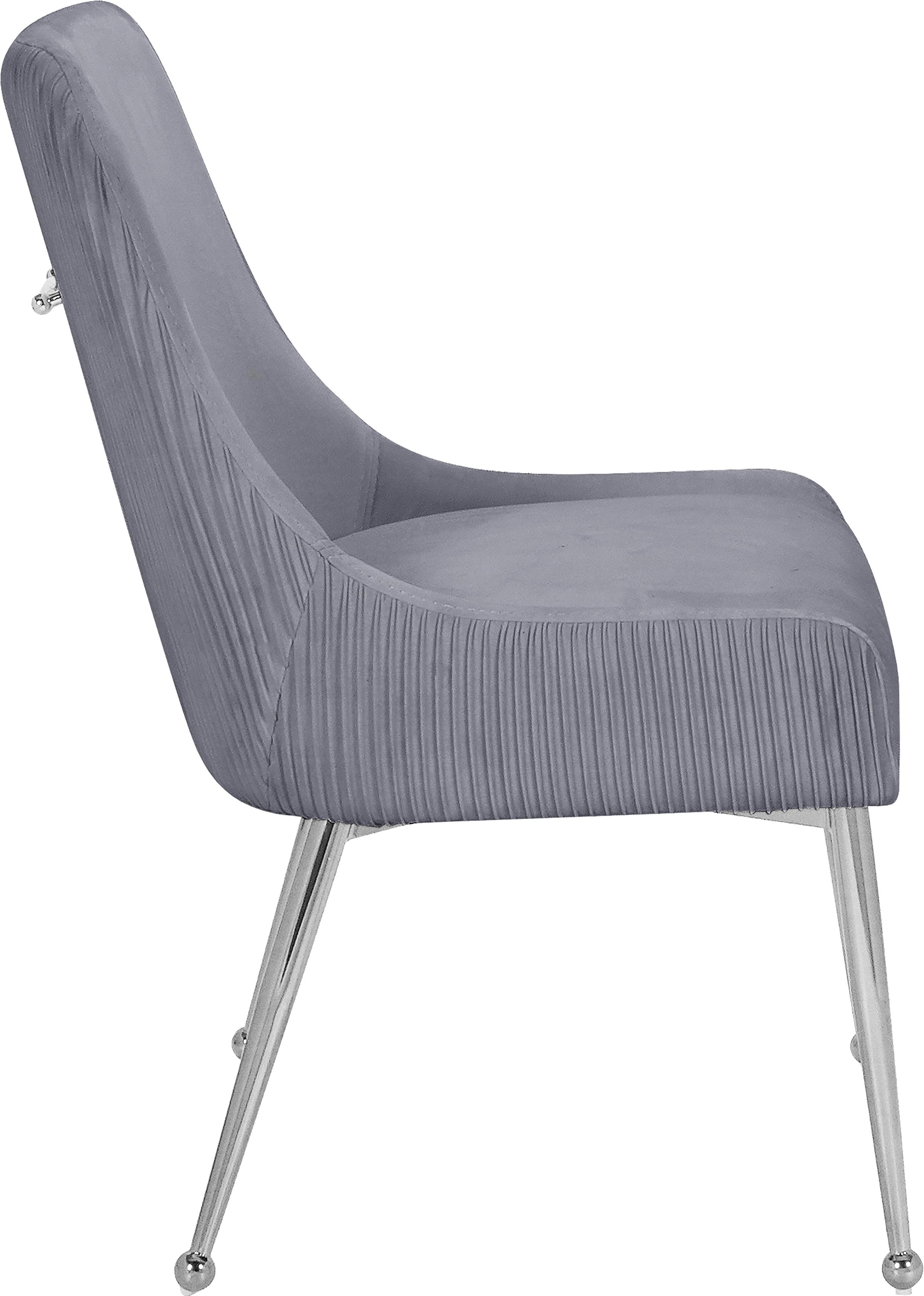 Ace Grey Velvet Dining Chair - Luxury Home Furniture (MI)