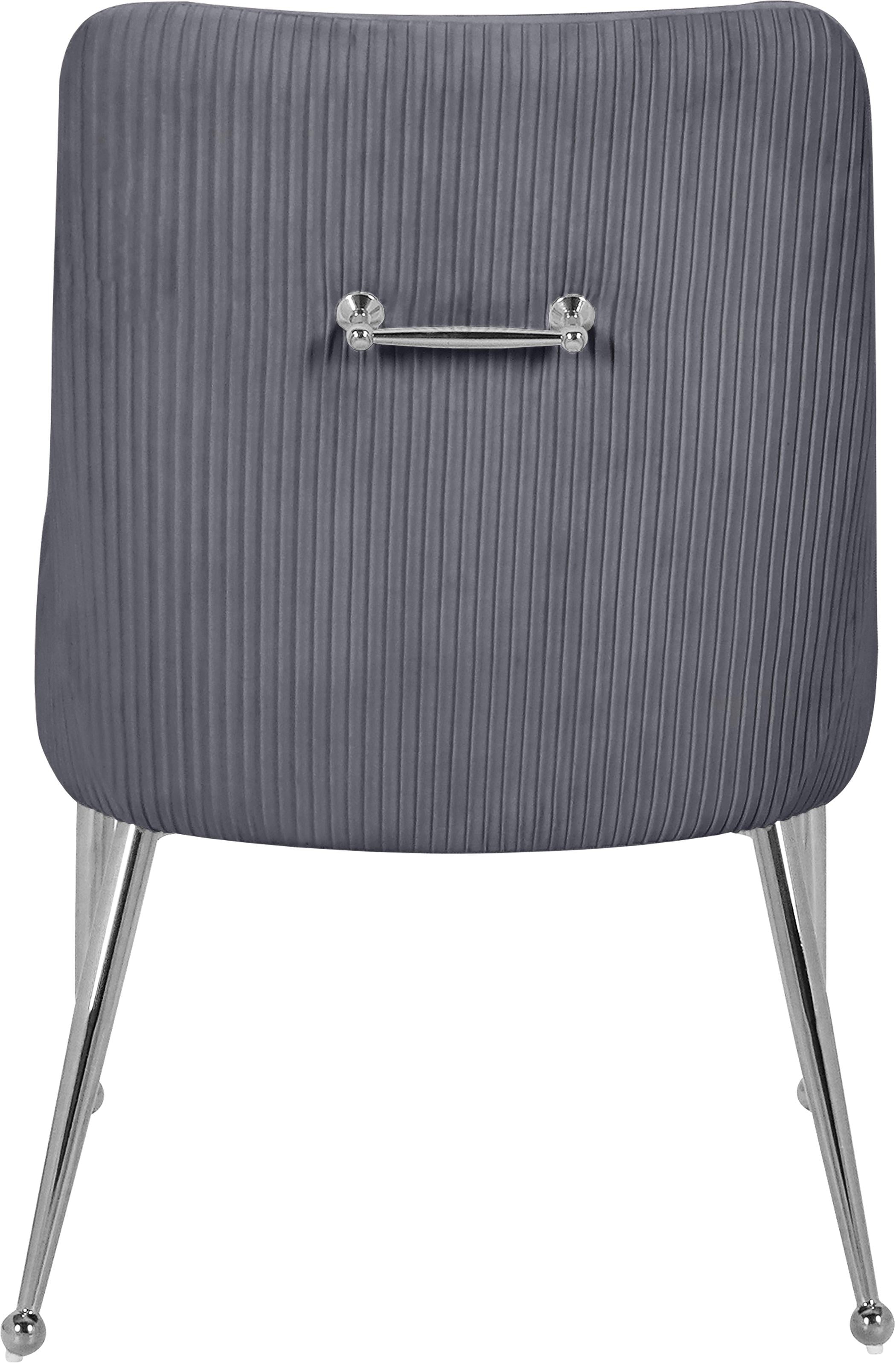 Ace Grey Velvet Dining Chair - Luxury Home Furniture (MI)