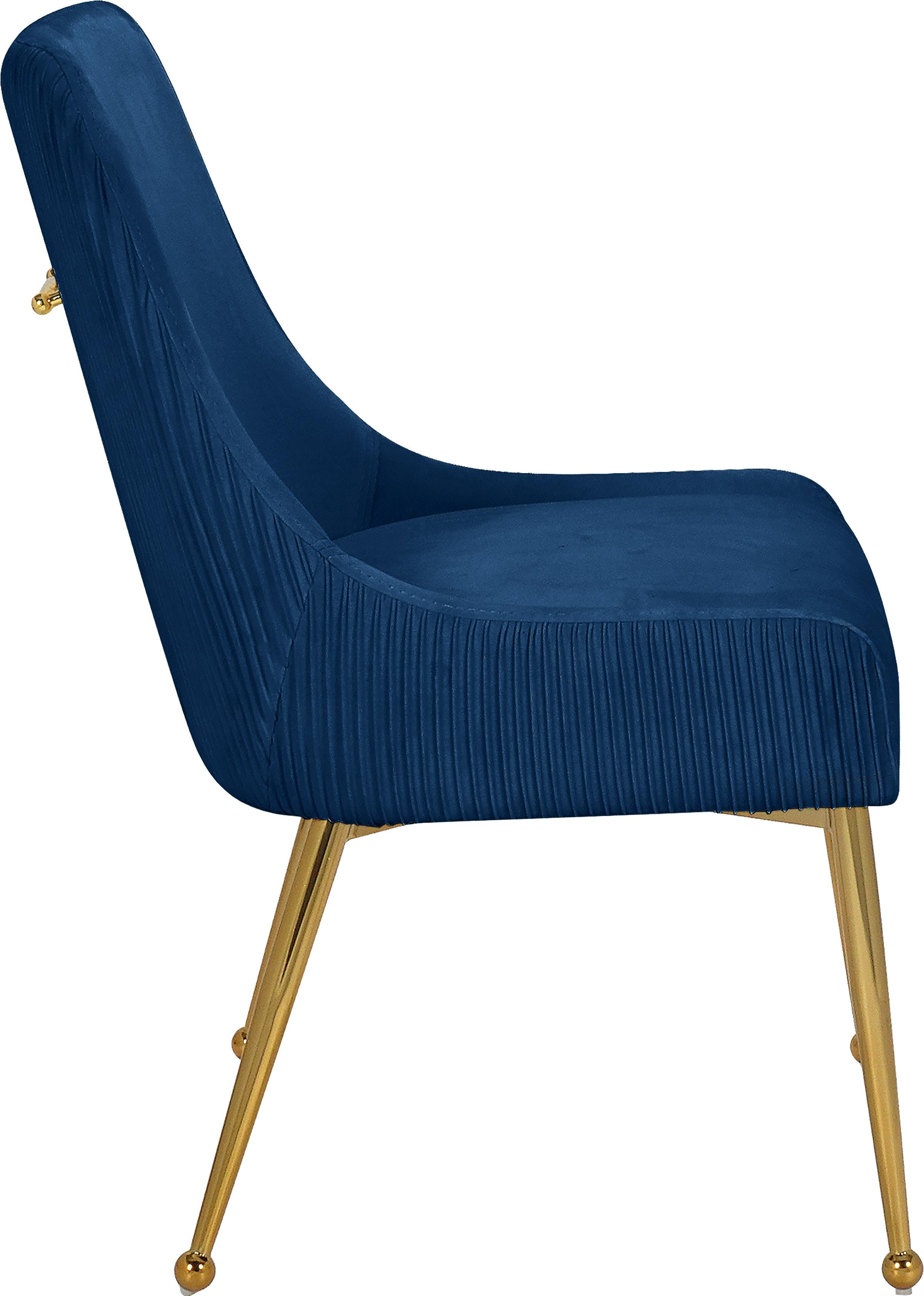 Ace Navy Velvet Dining Chair - Luxury Home Furniture (MI)