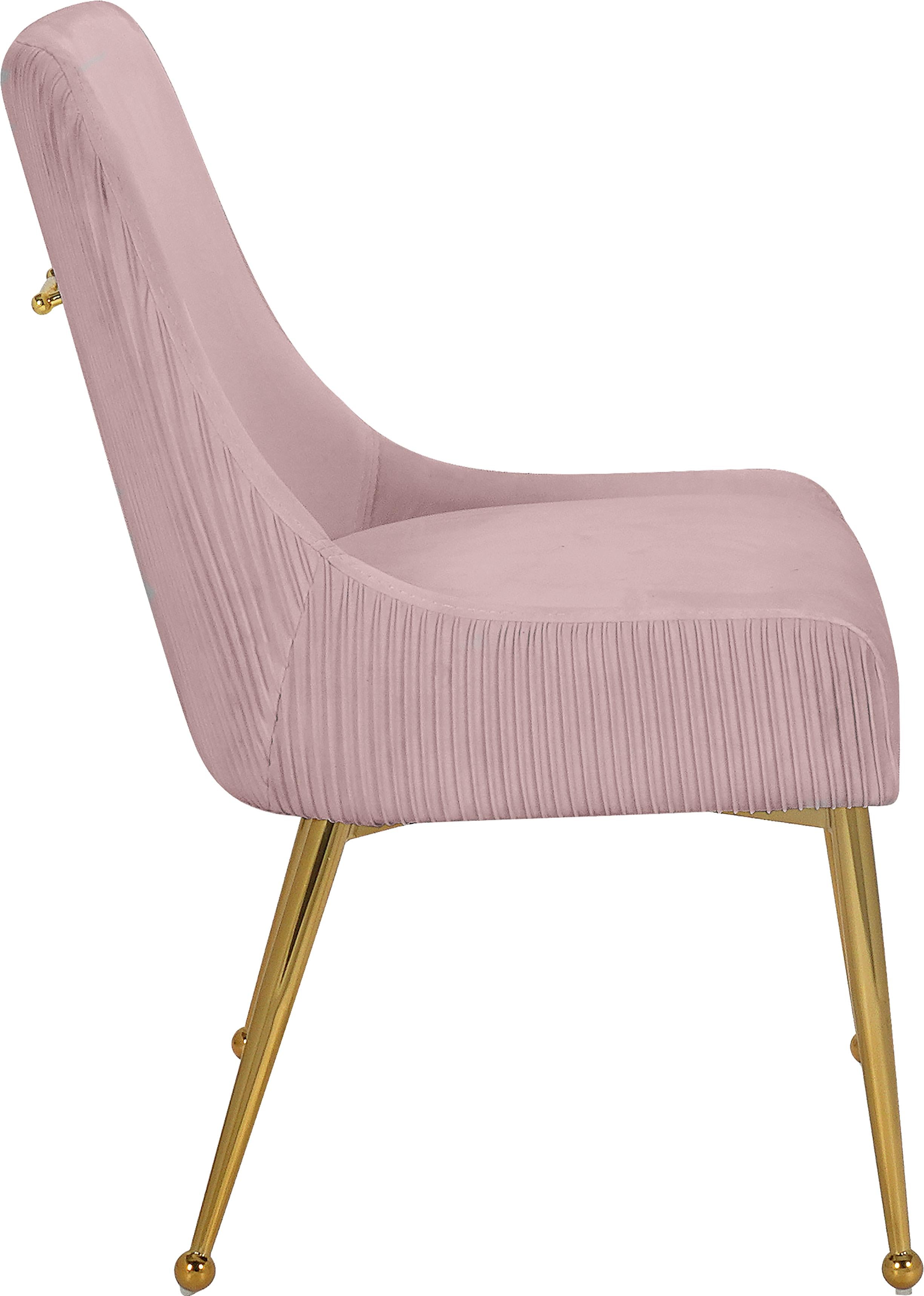 Ace Pink Velvet Dining Chair - Luxury Home Furniture (MI)