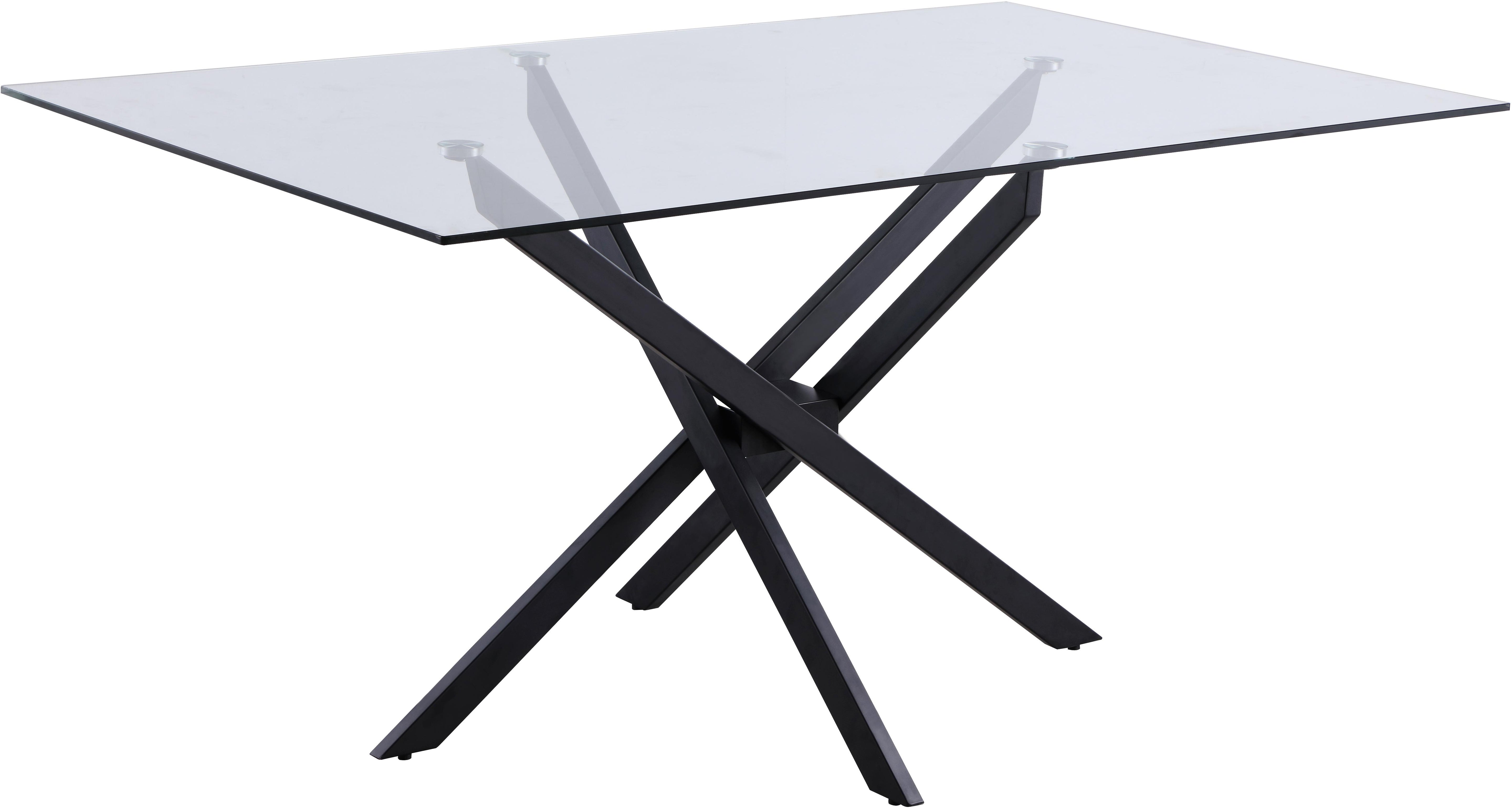 Xander Matte Black Dining Table - Luxury Home Furniture (MI)