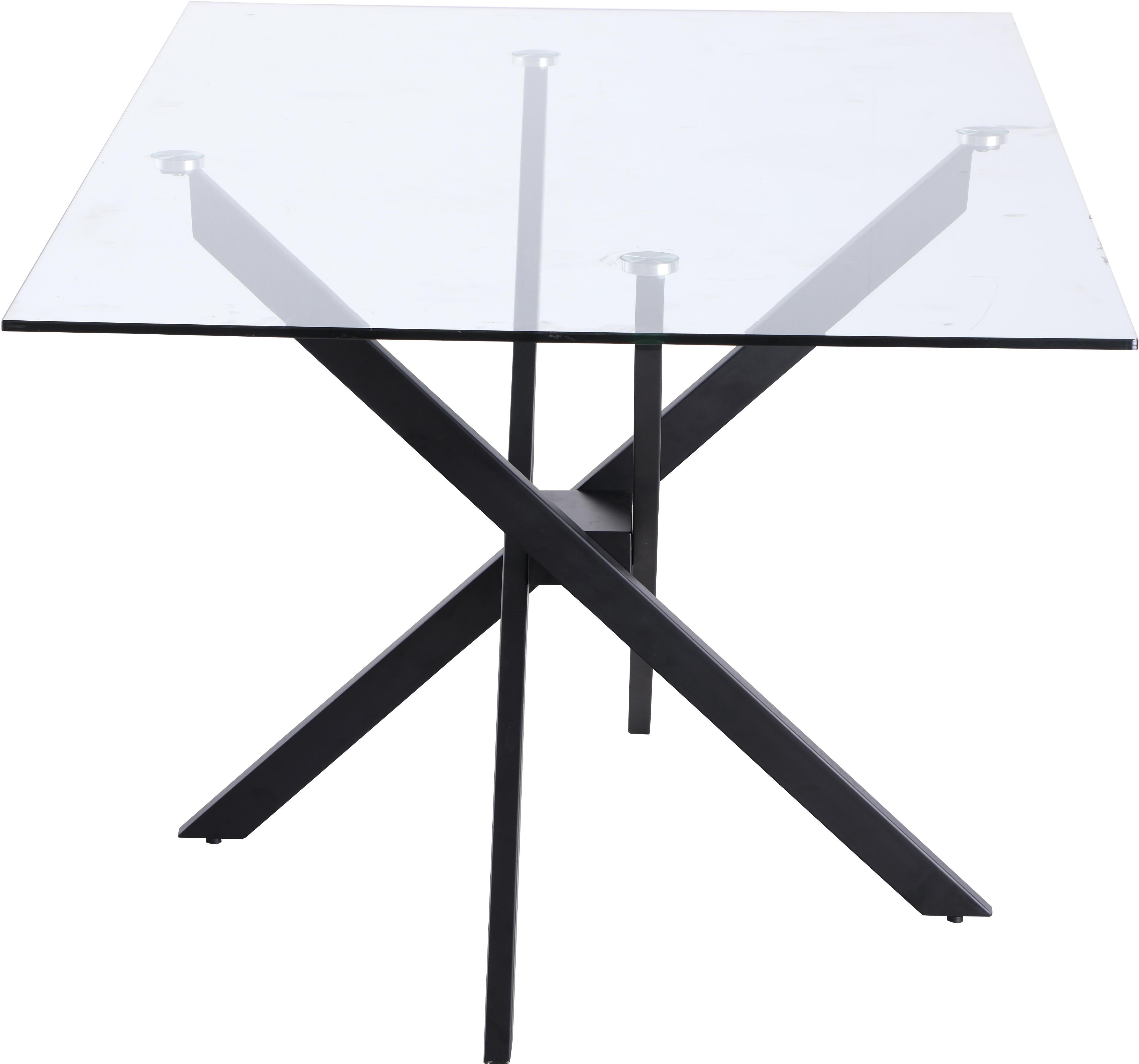 Xander Matte Black Dining Table - Luxury Home Furniture (MI)