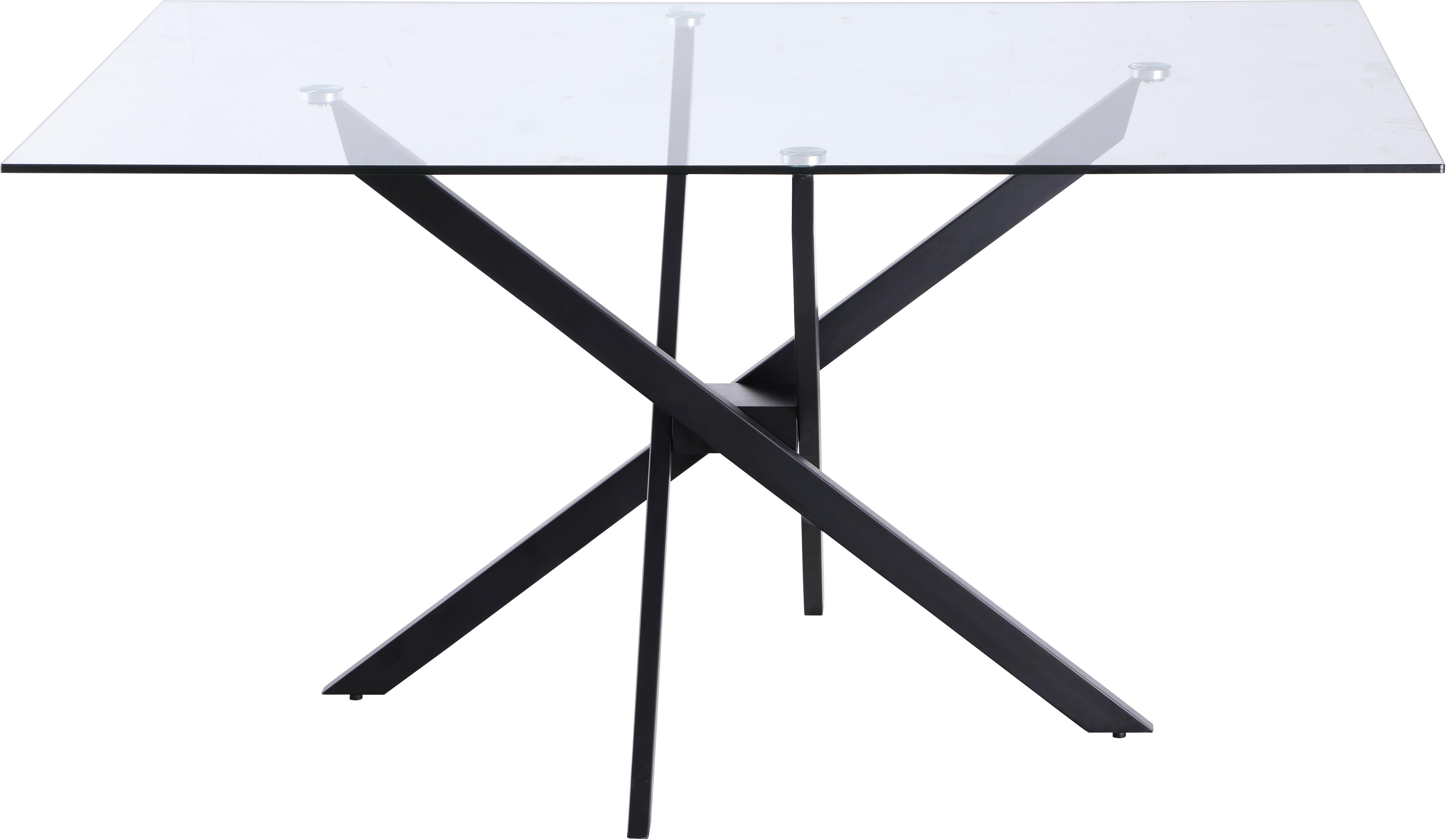 Xander Matte Black Dining Table - Luxury Home Furniture (MI)