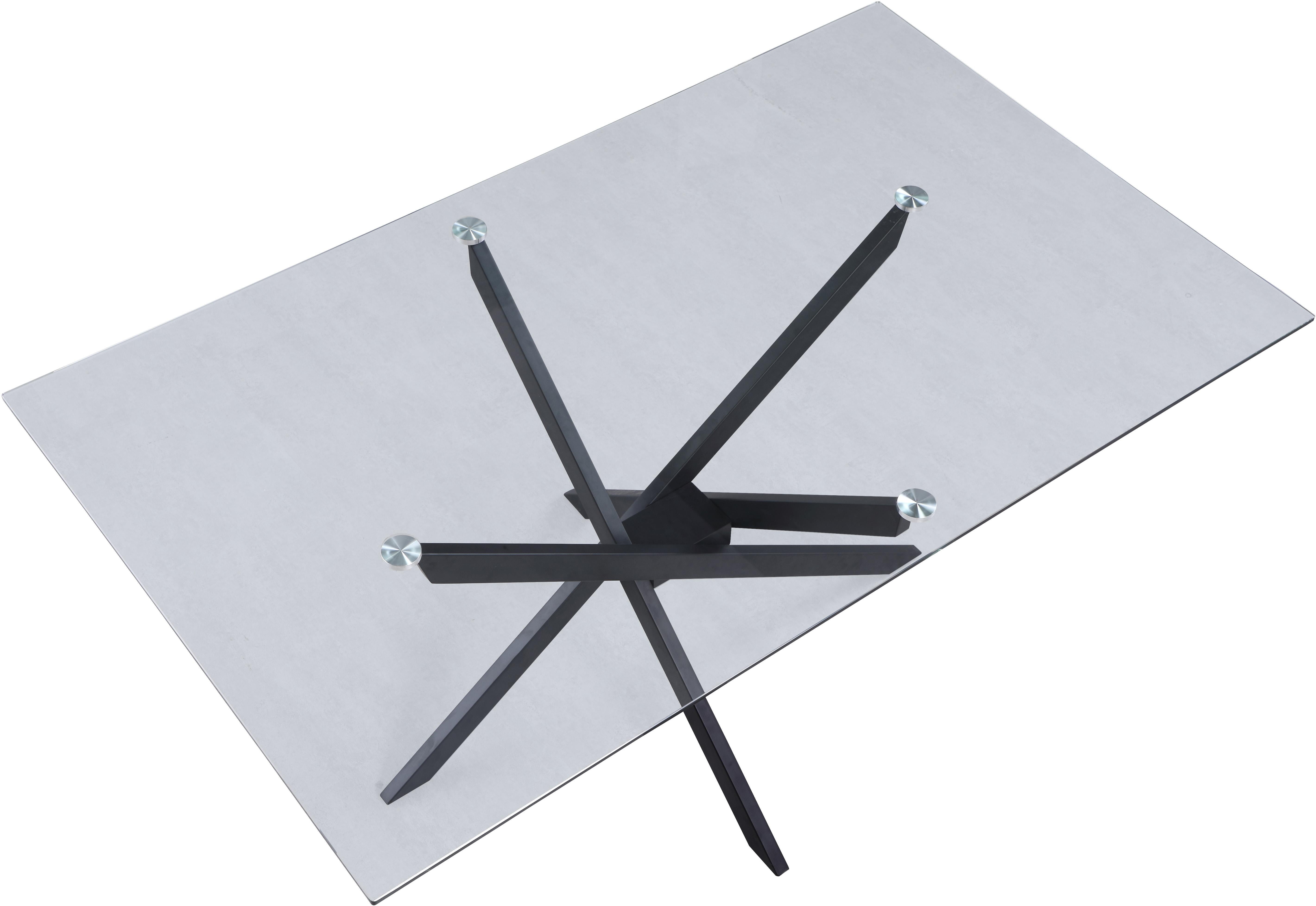 Xander Matte Black Dining Table - Luxury Home Furniture (MI)