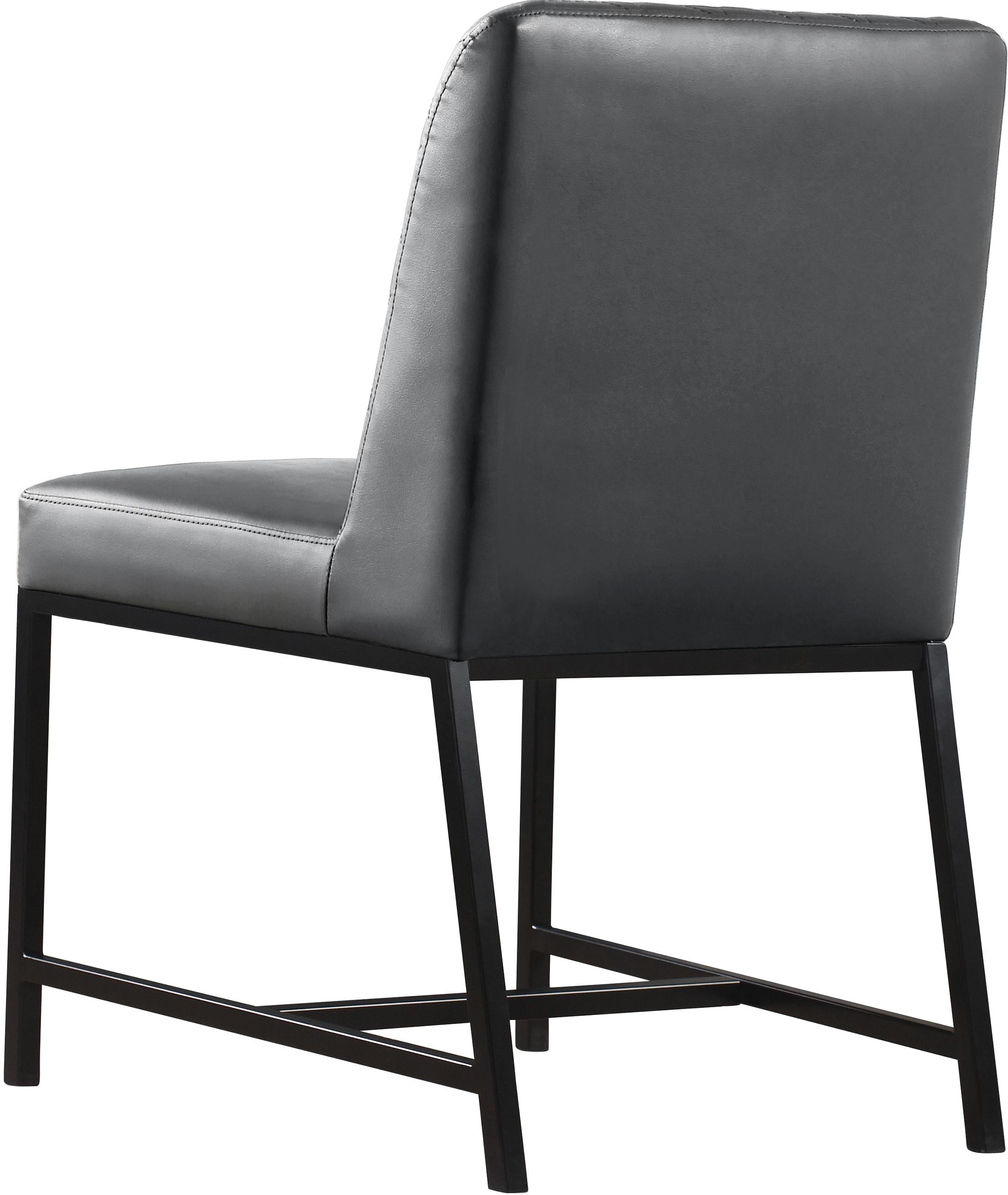 Bryce Grey Faux Leather Dining Chair - Luxury Home Furniture (MI)